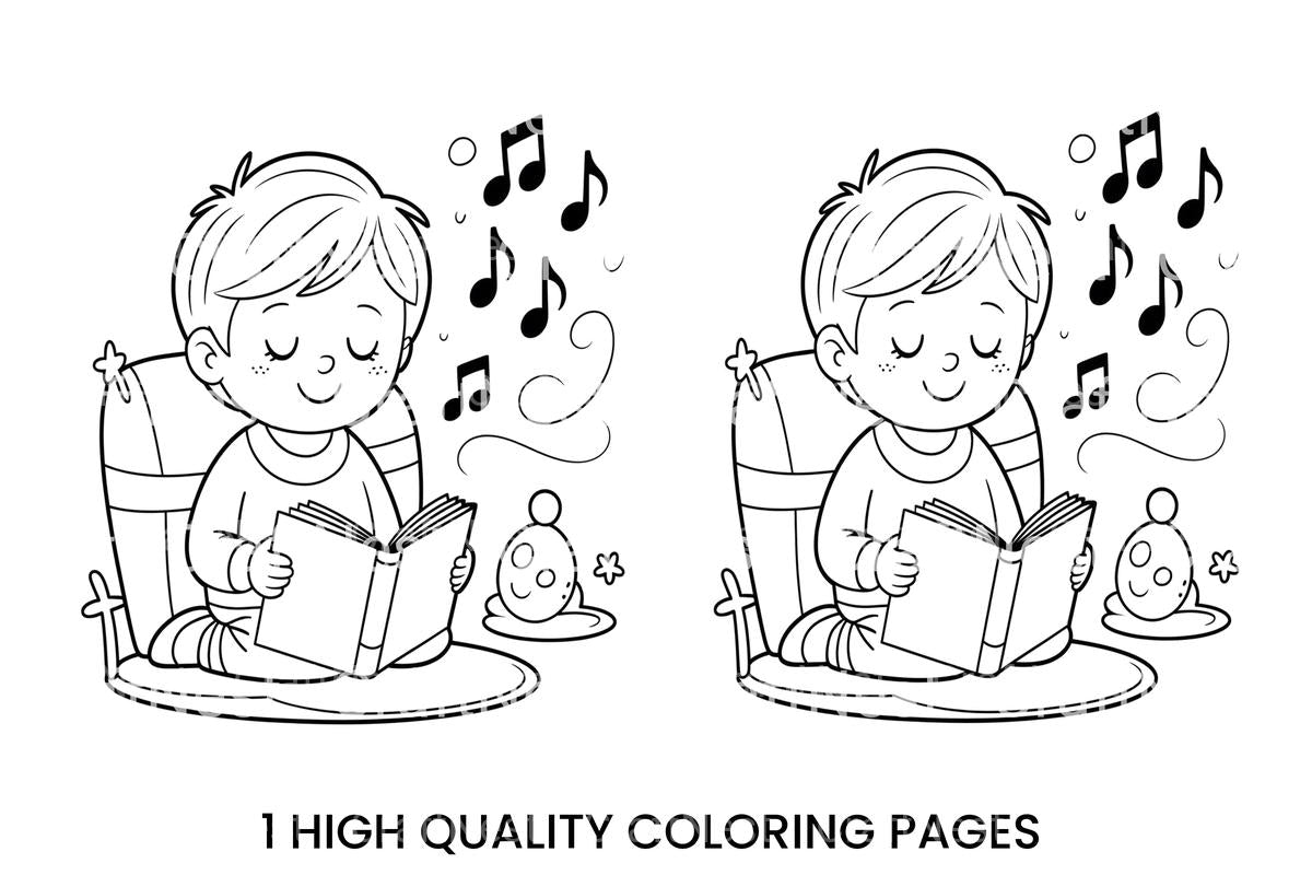 Baby ReadingPlanner Coloring Books