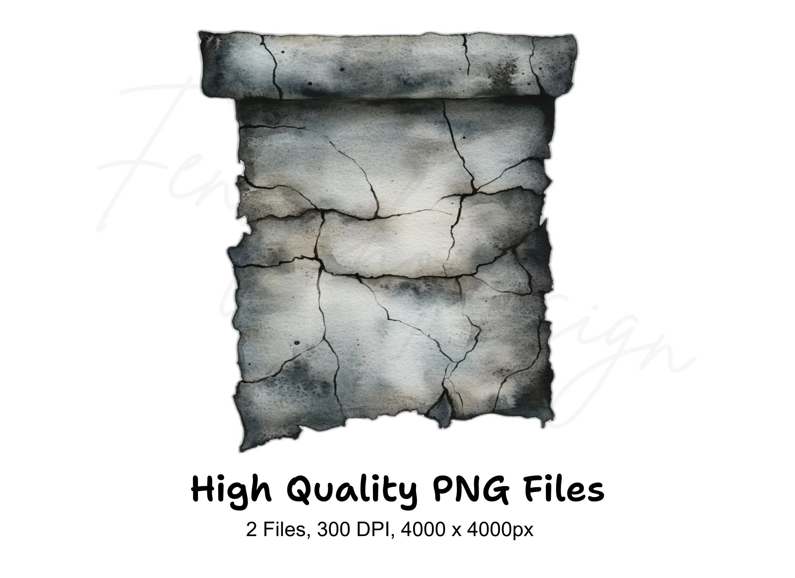 Aged Scroll Clipart Bundle