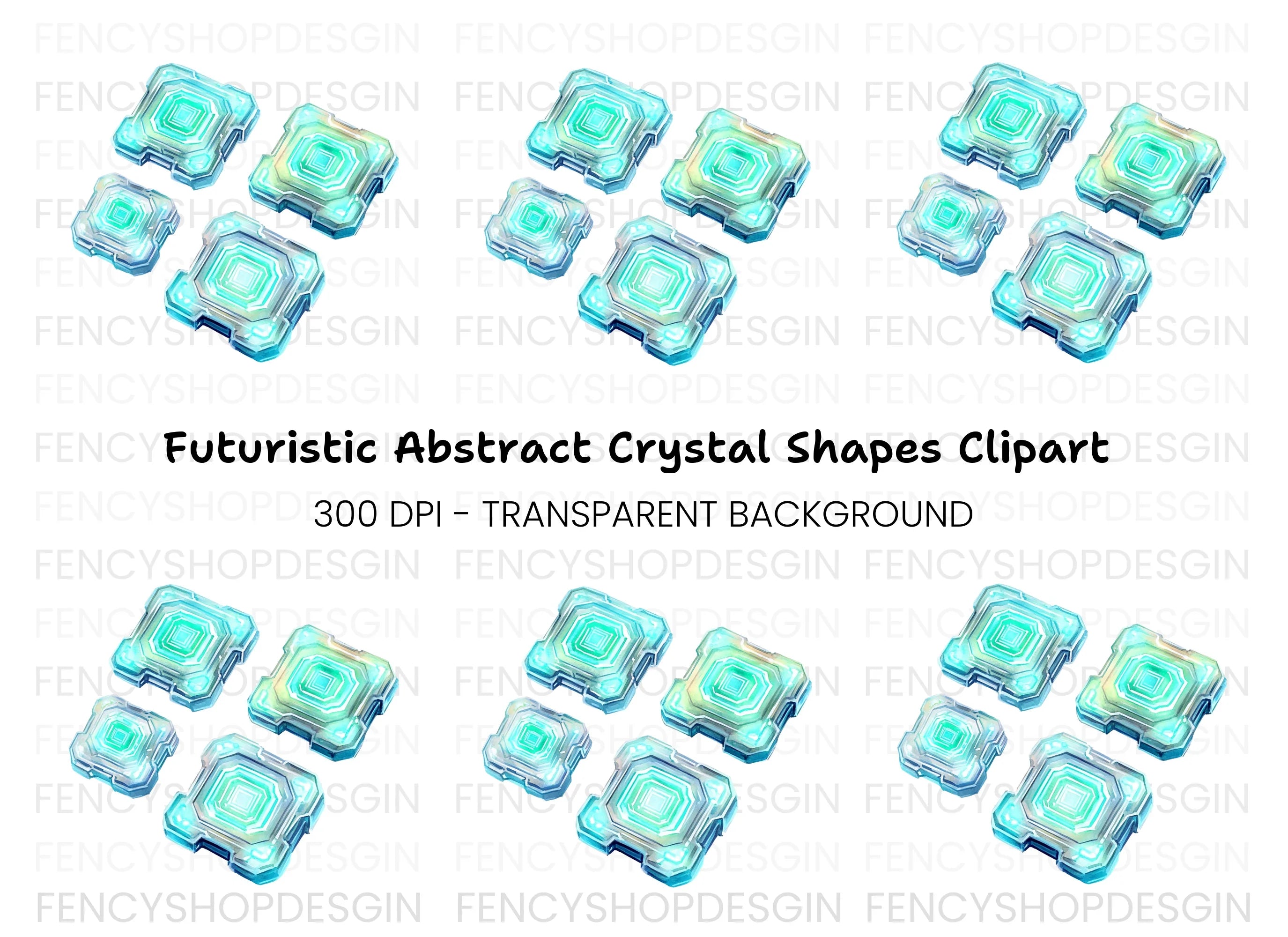 Luminous Tech Core Clipart Bundle