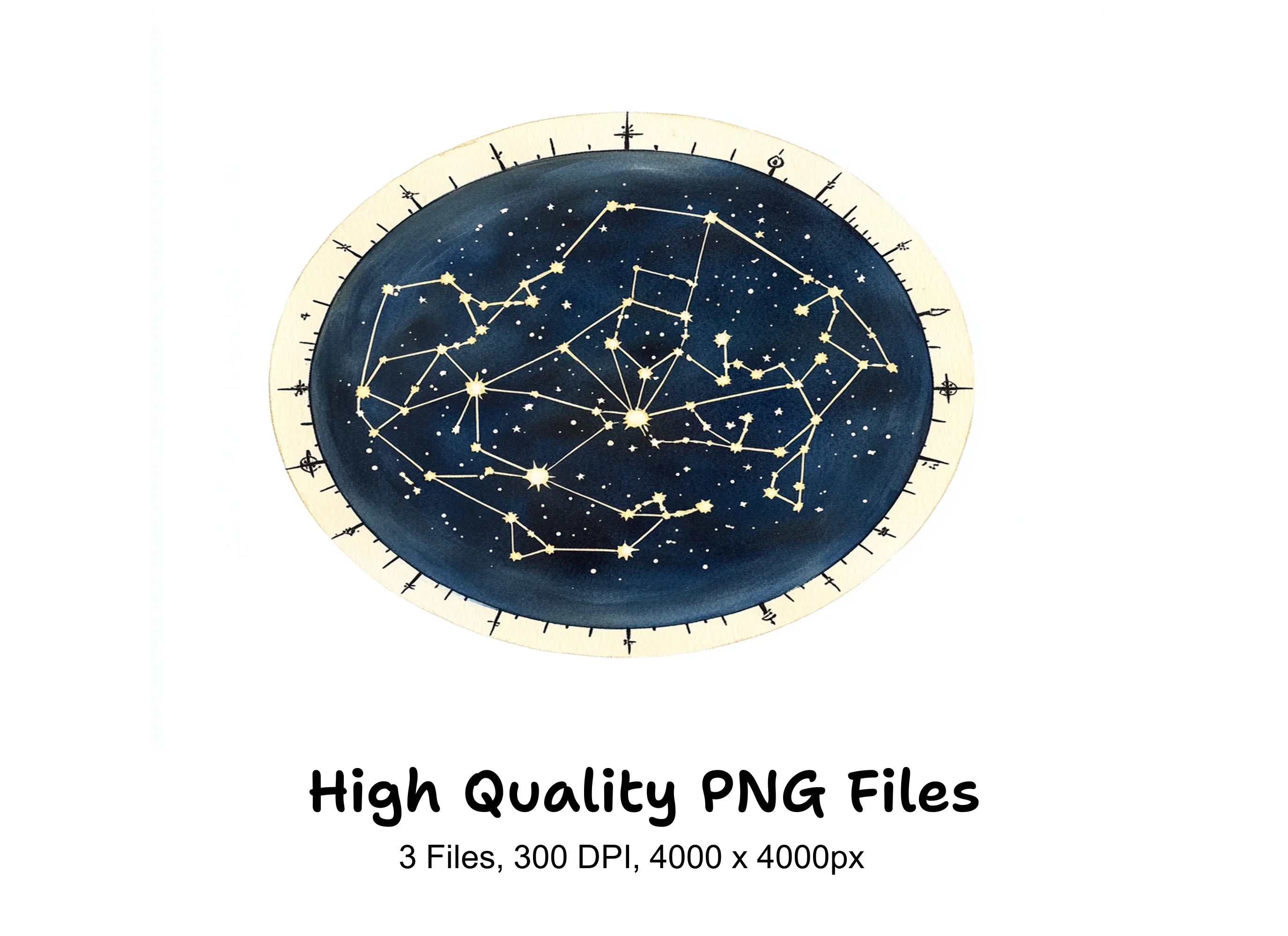 Constellation Clipart Bundle