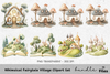 Whimsical Fairytale Village Clipart Bundle