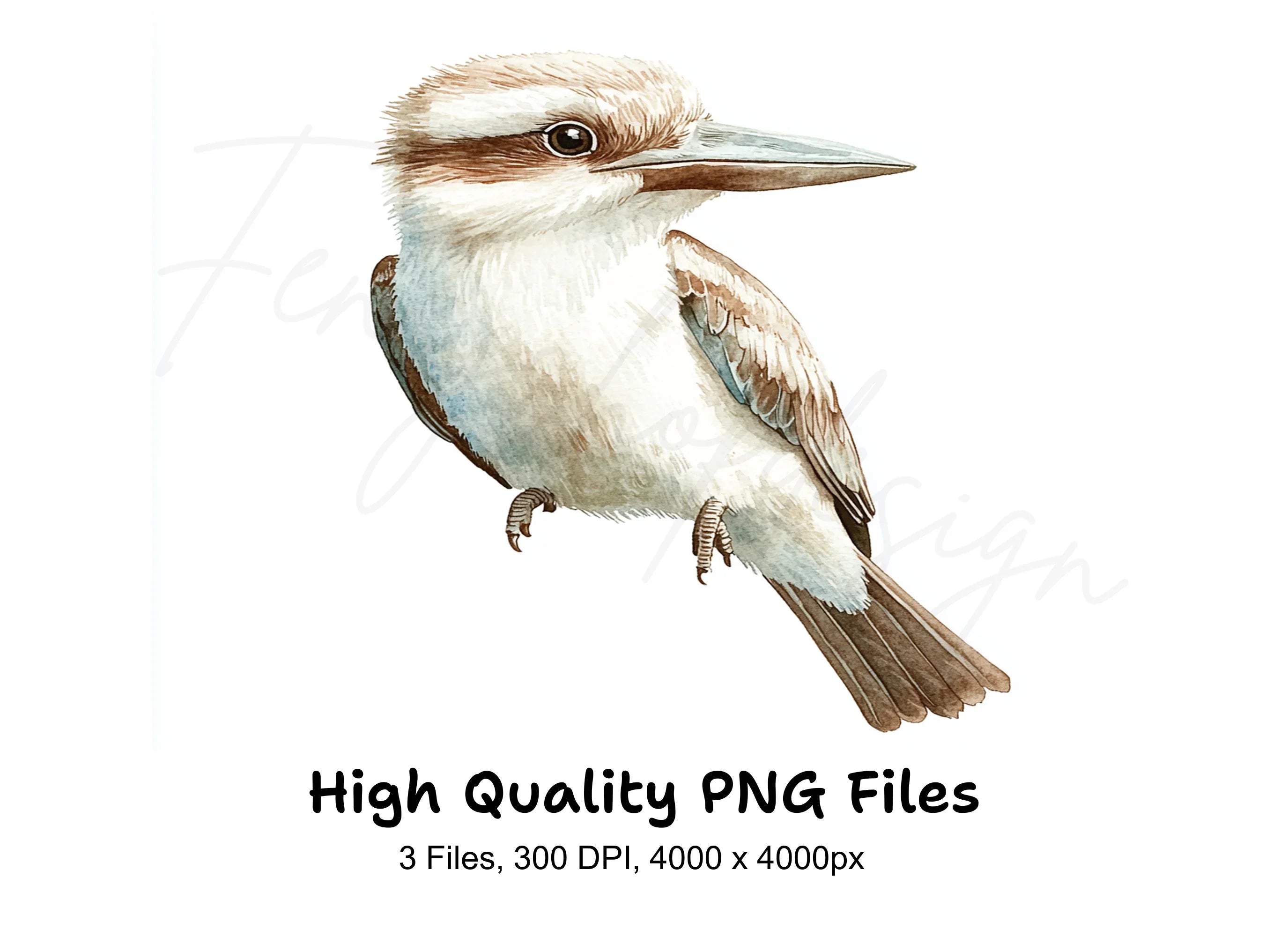 Cute Kookaburra Clipart Bundle