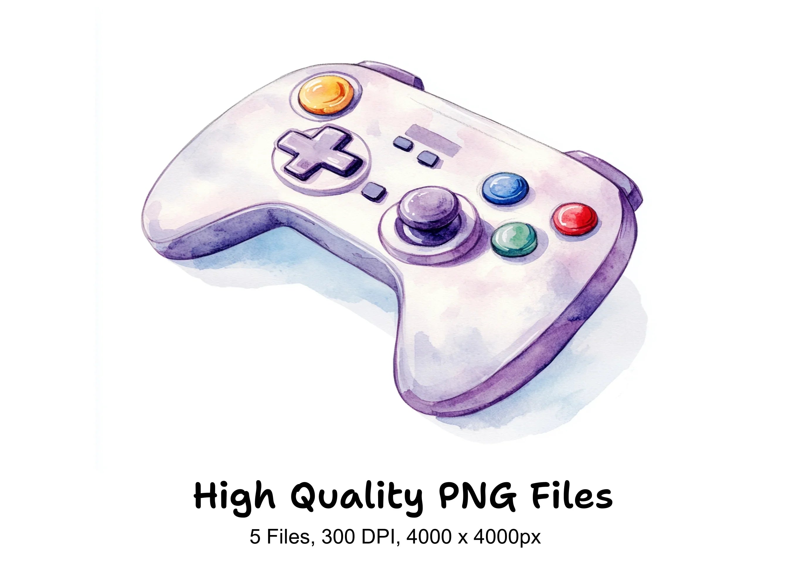 Gaming Controllers Clipart Bundle