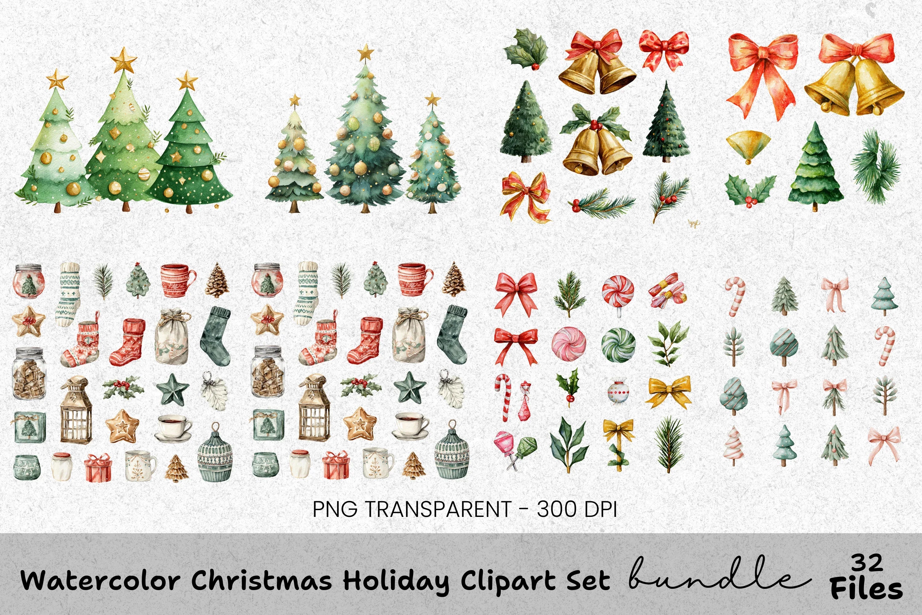 Christmas Clipart Bundle