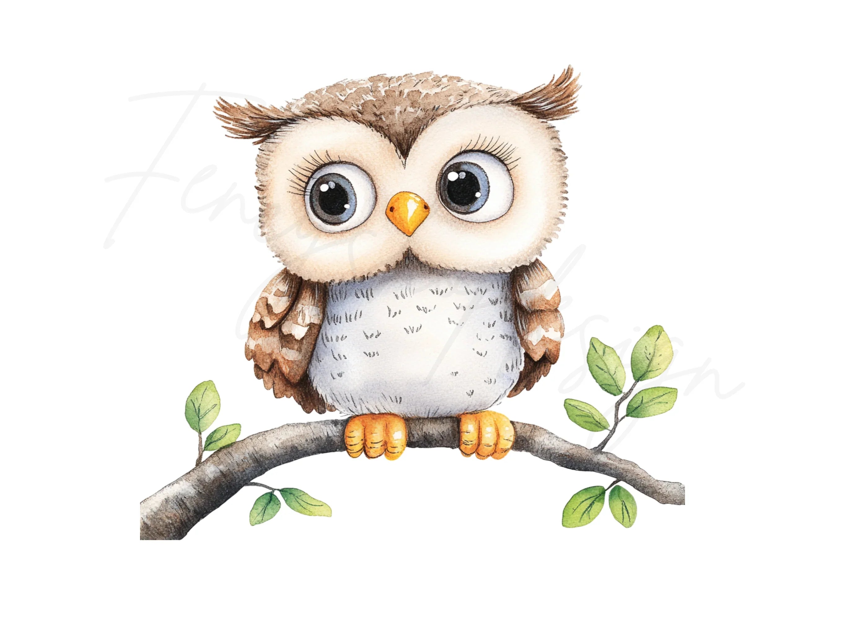 Cute Owl Clipart Bundle