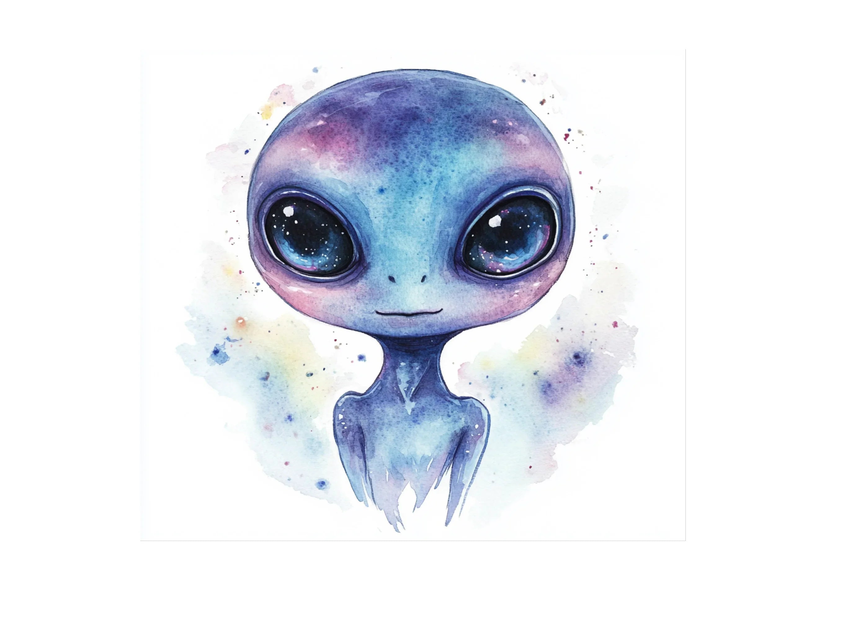 Cute Alien Clipart Bundle