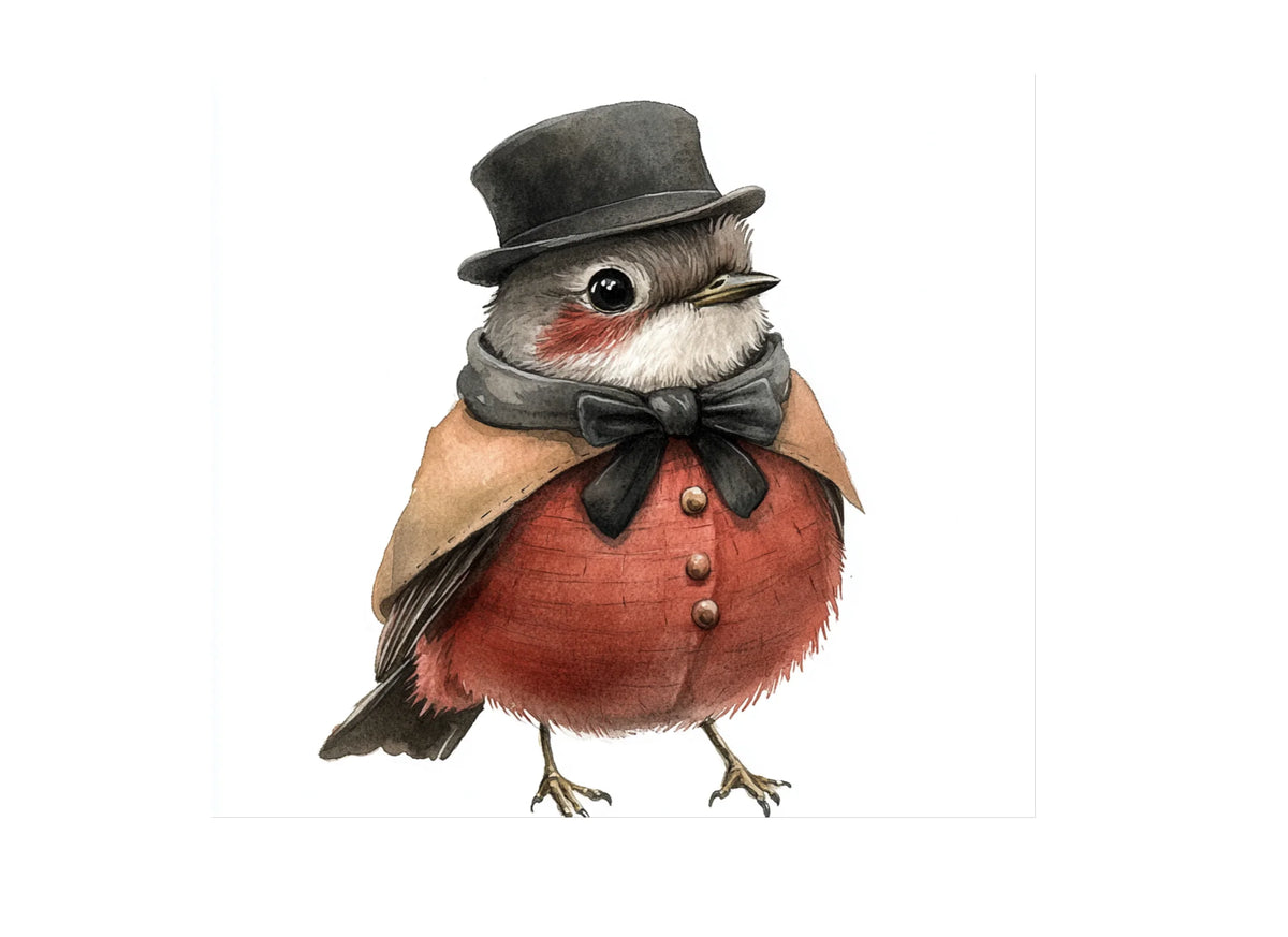 Dapper Bird Charming Dapper Birds Clipart Bundle