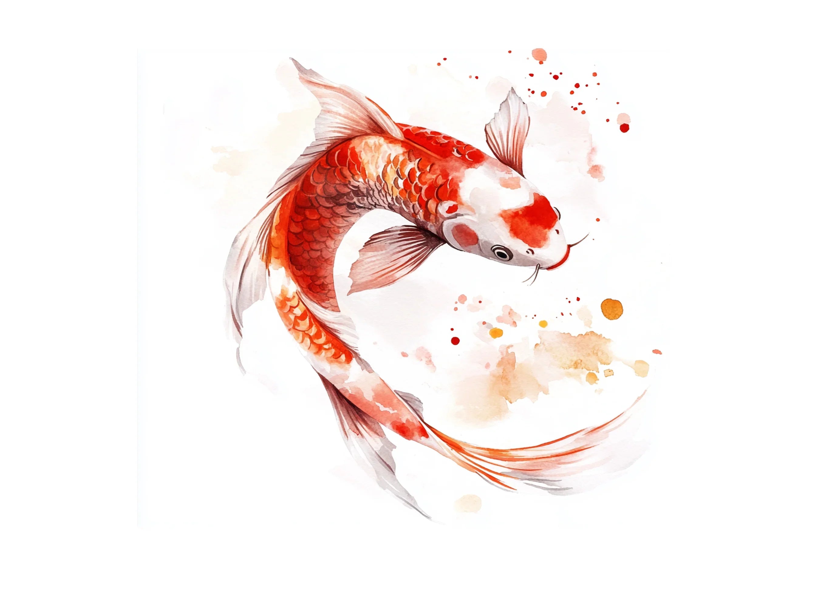 Koi Fish Clipart Bundle