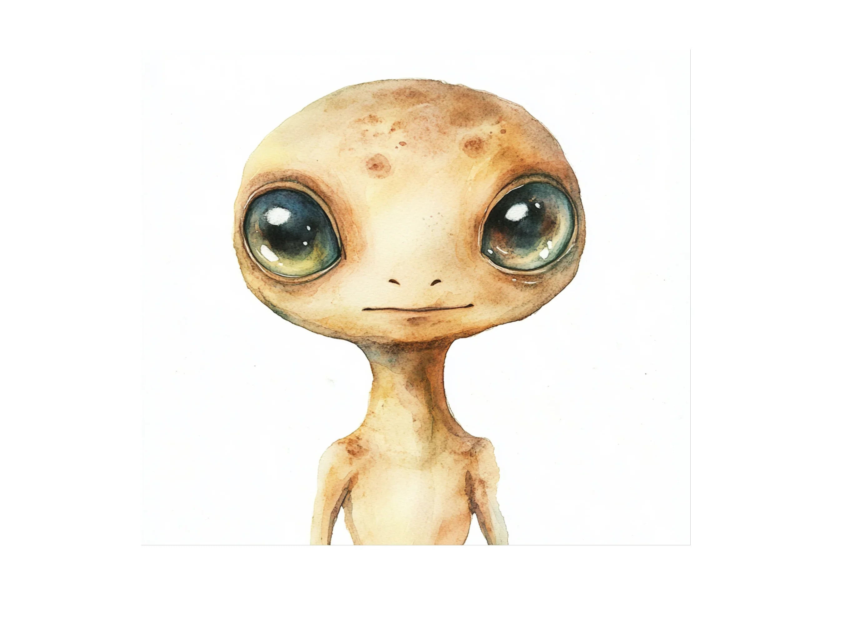 Cute Alien Clipart Bundle