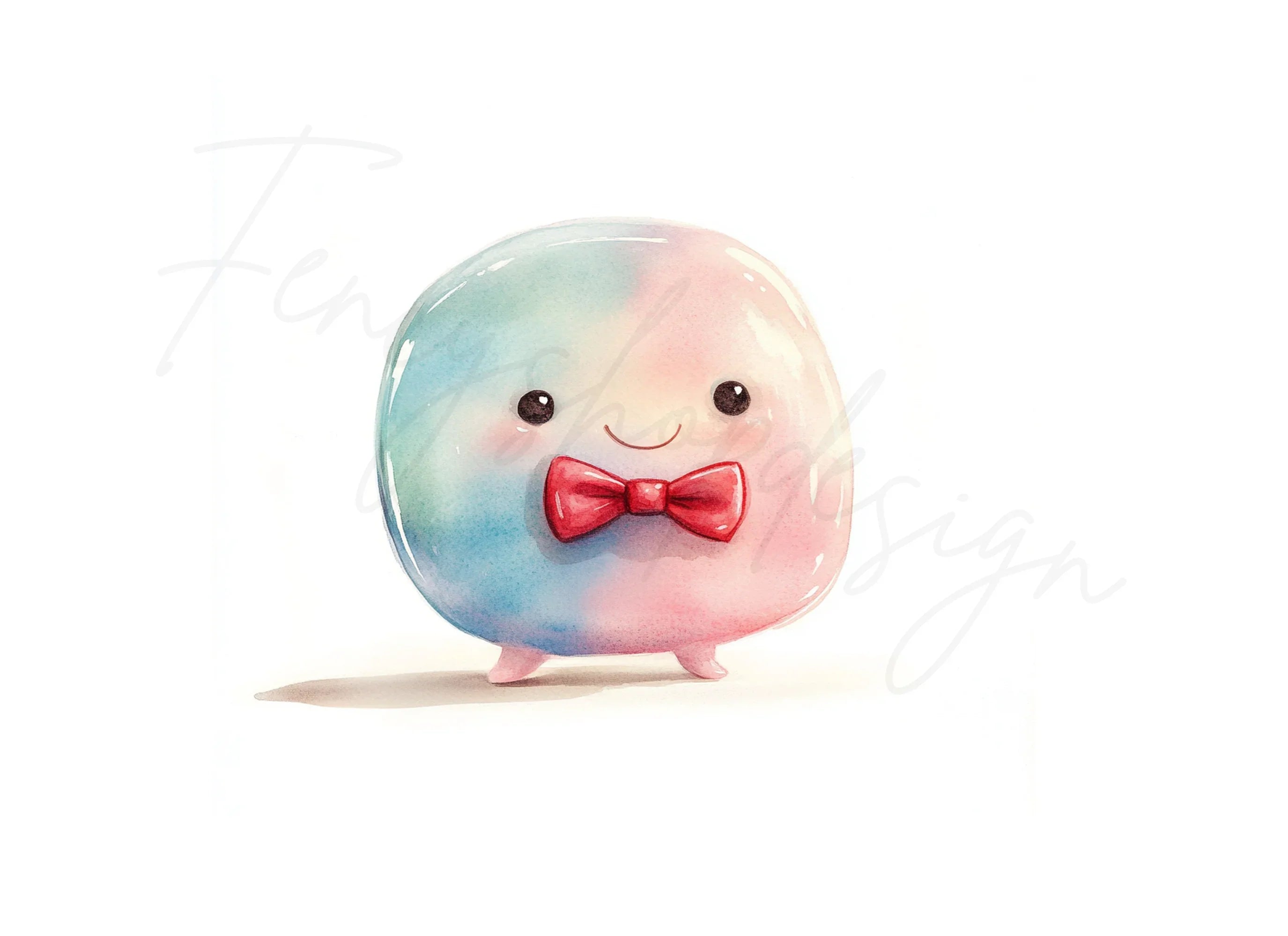 Cute Candy Characters Clipart Bundle