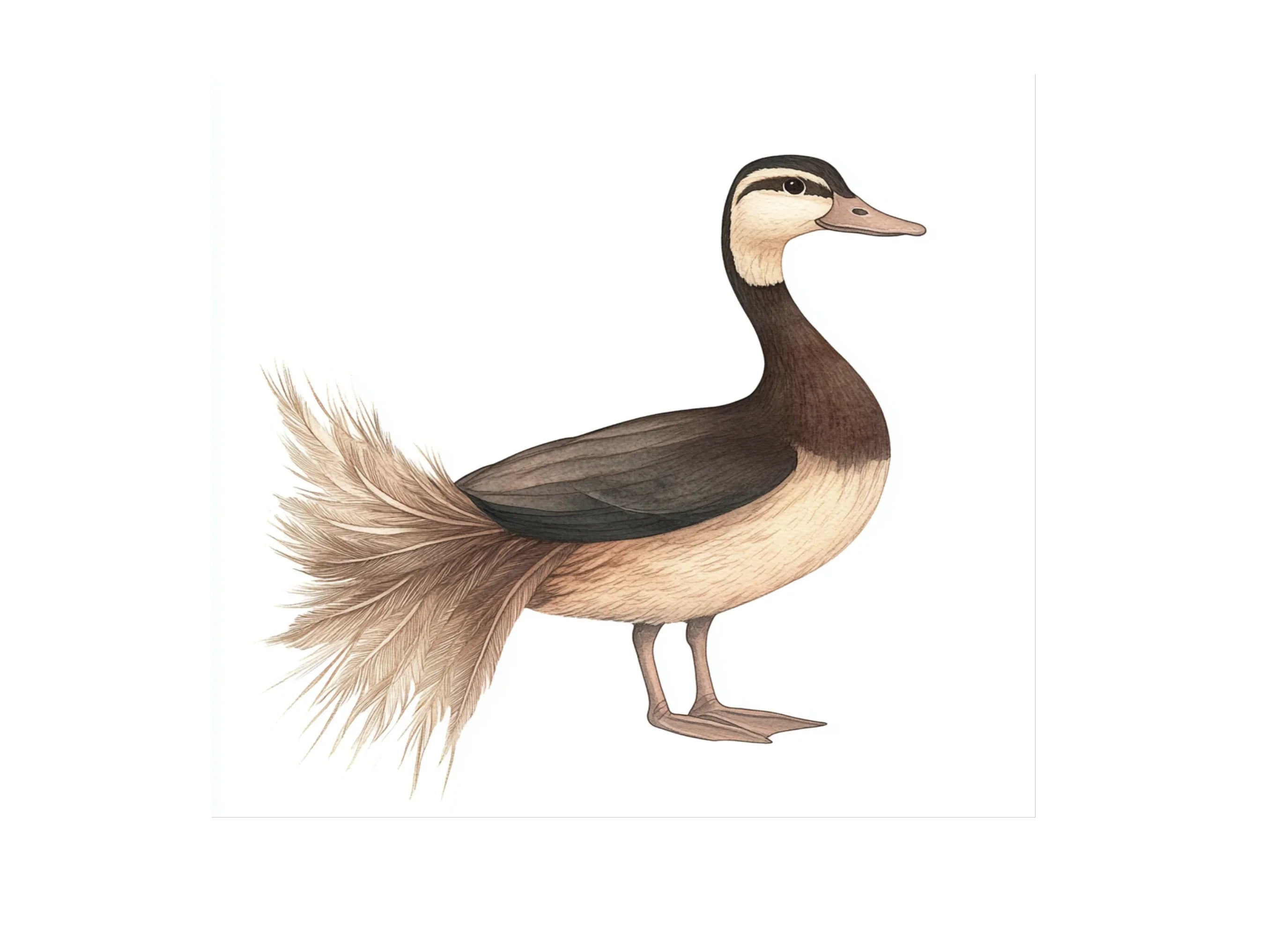 Cute Cartoon Duck Clipart Bundle