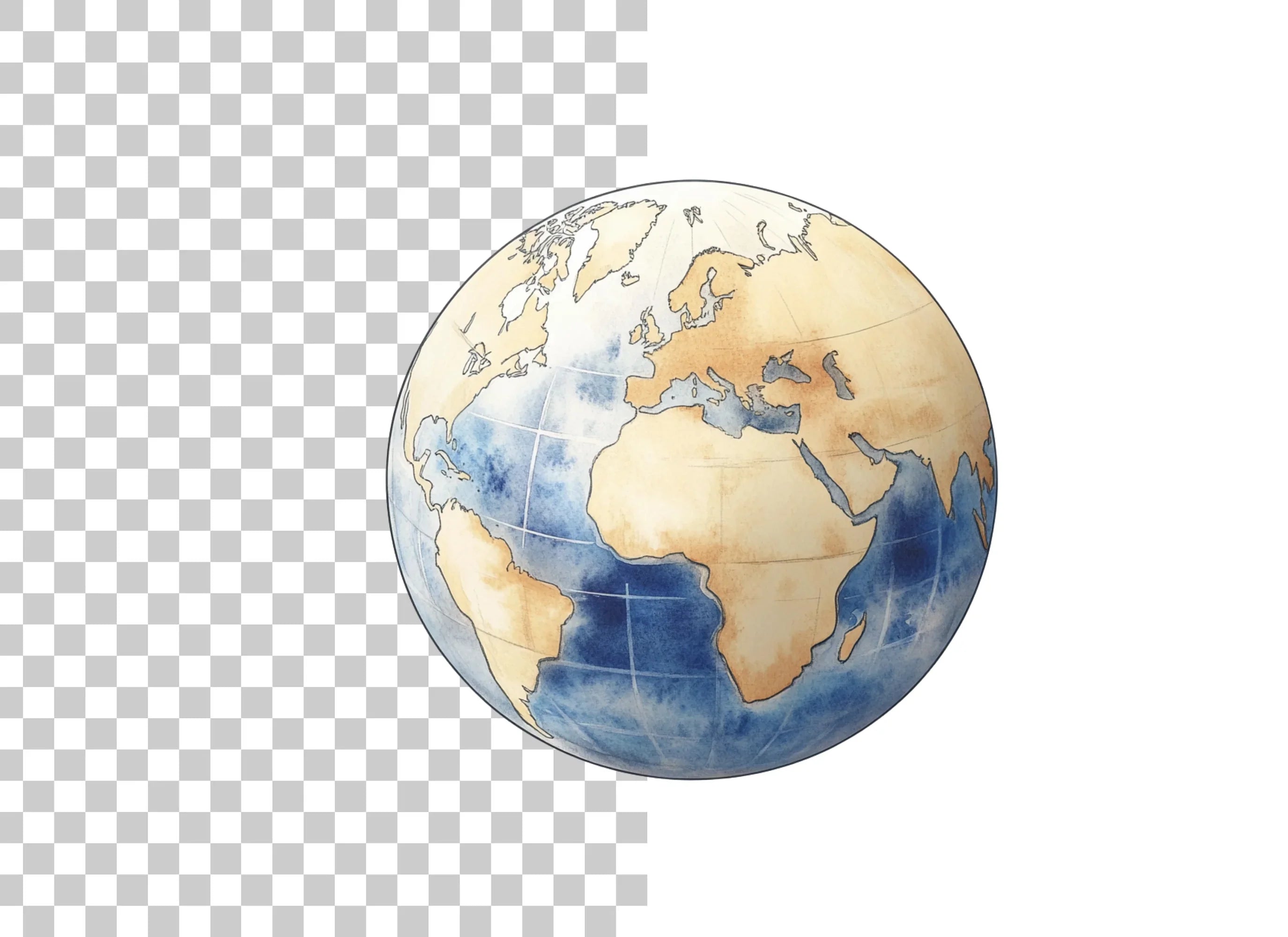 Earth Globe Clipart Bundle