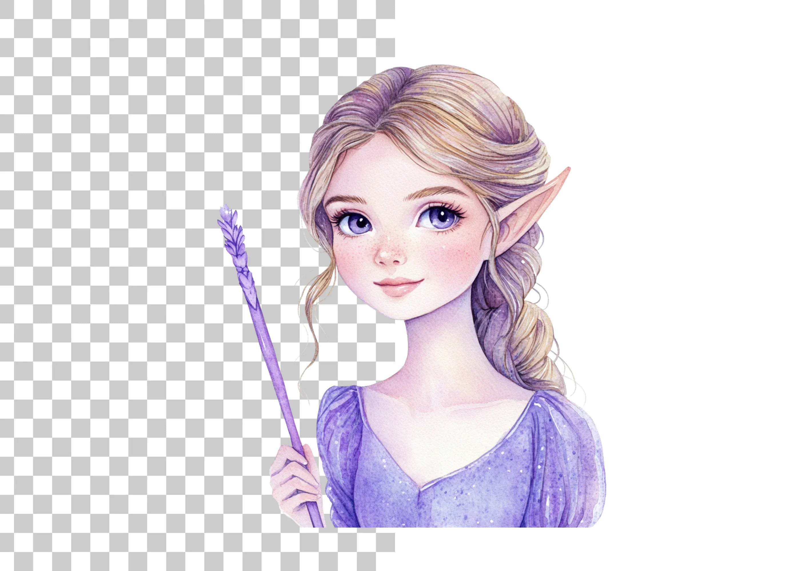Enchanting Elf Fairy Clipart Bundle
