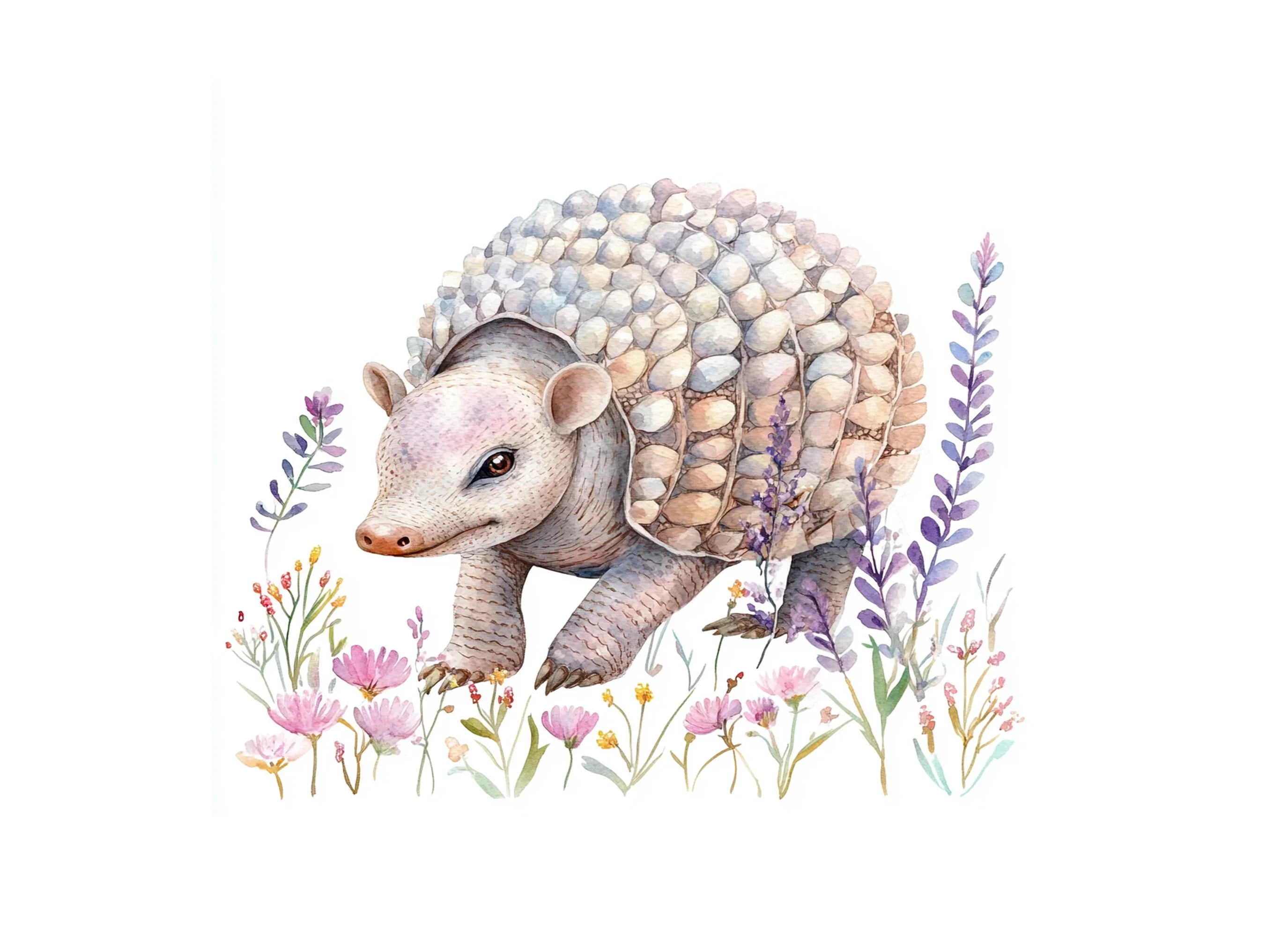 Armadillo Clipart Bundle