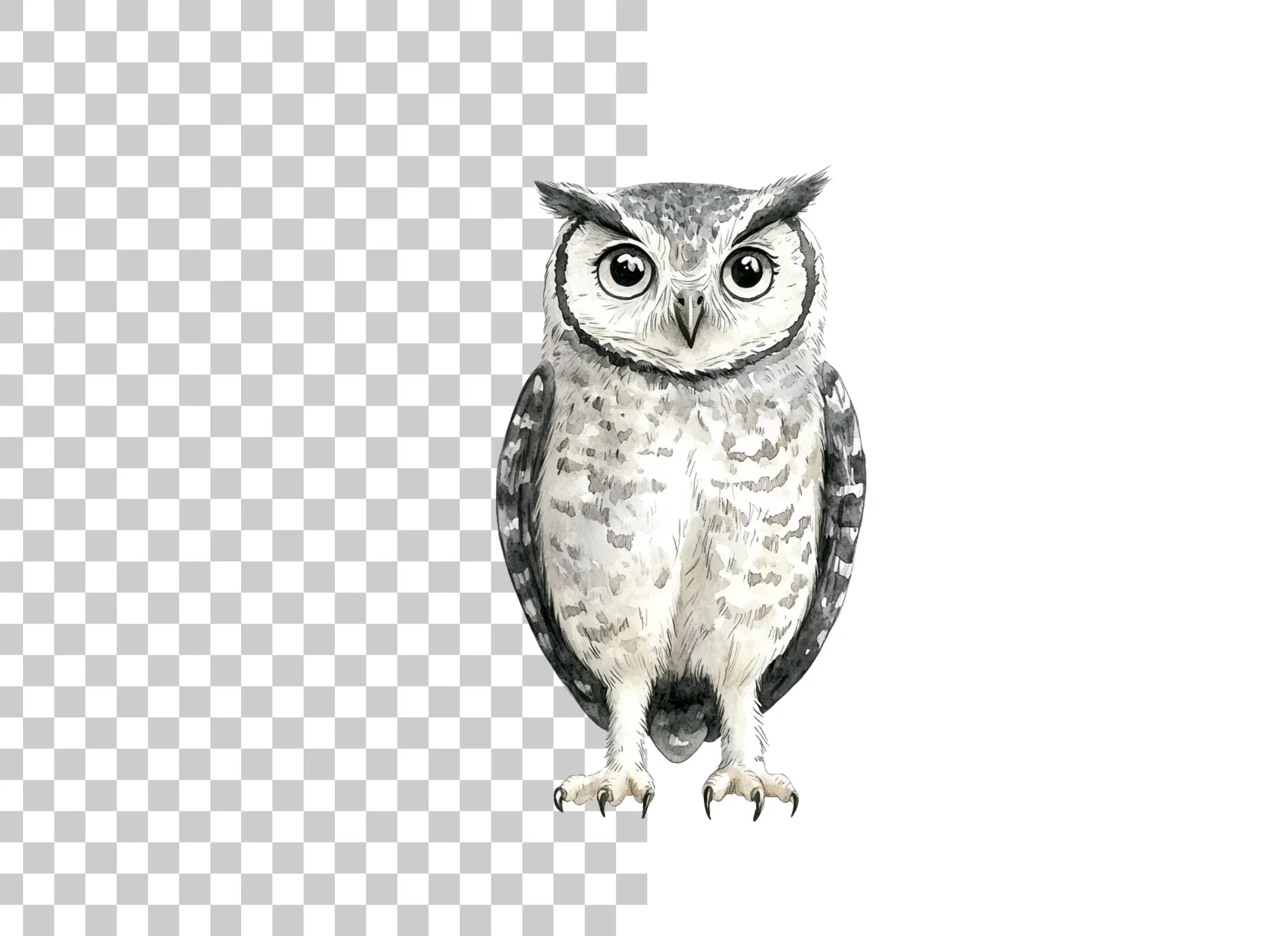Cute Owl Clipart Bundle