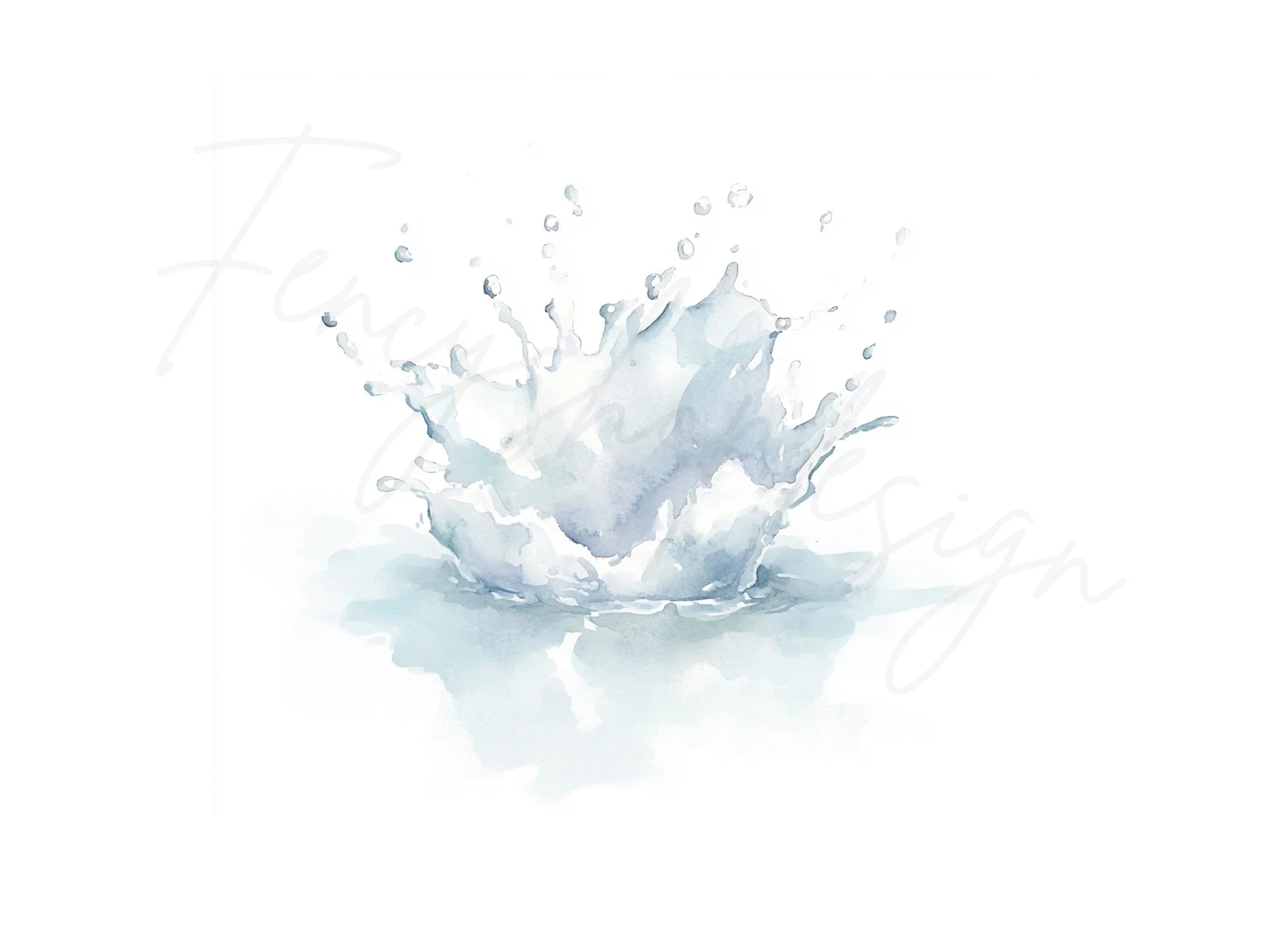 Water Splash Clipart Bundle