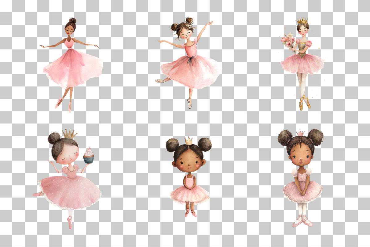 Ballerina Clipart Bundle