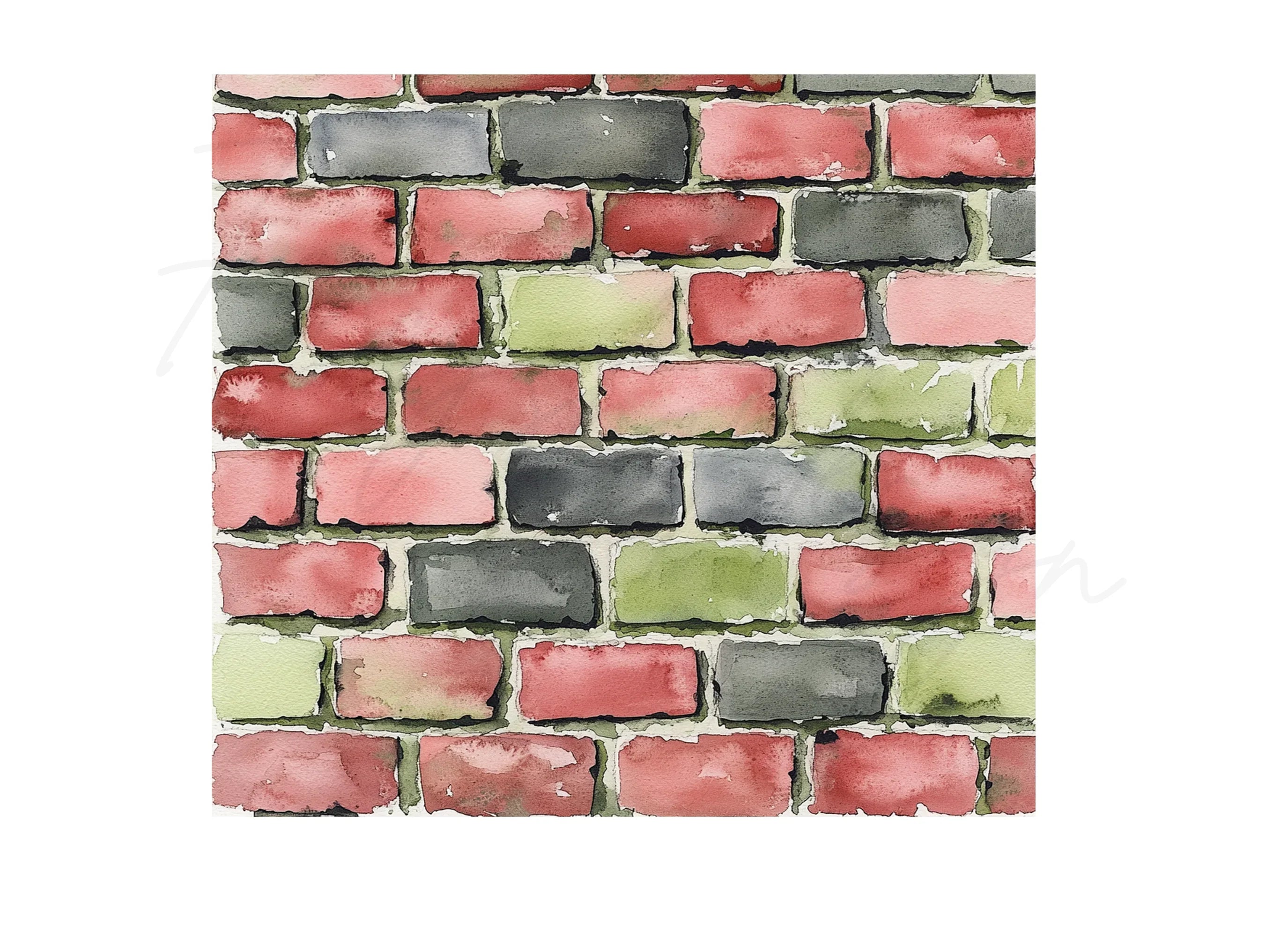Brick Wall Clipart Bundle