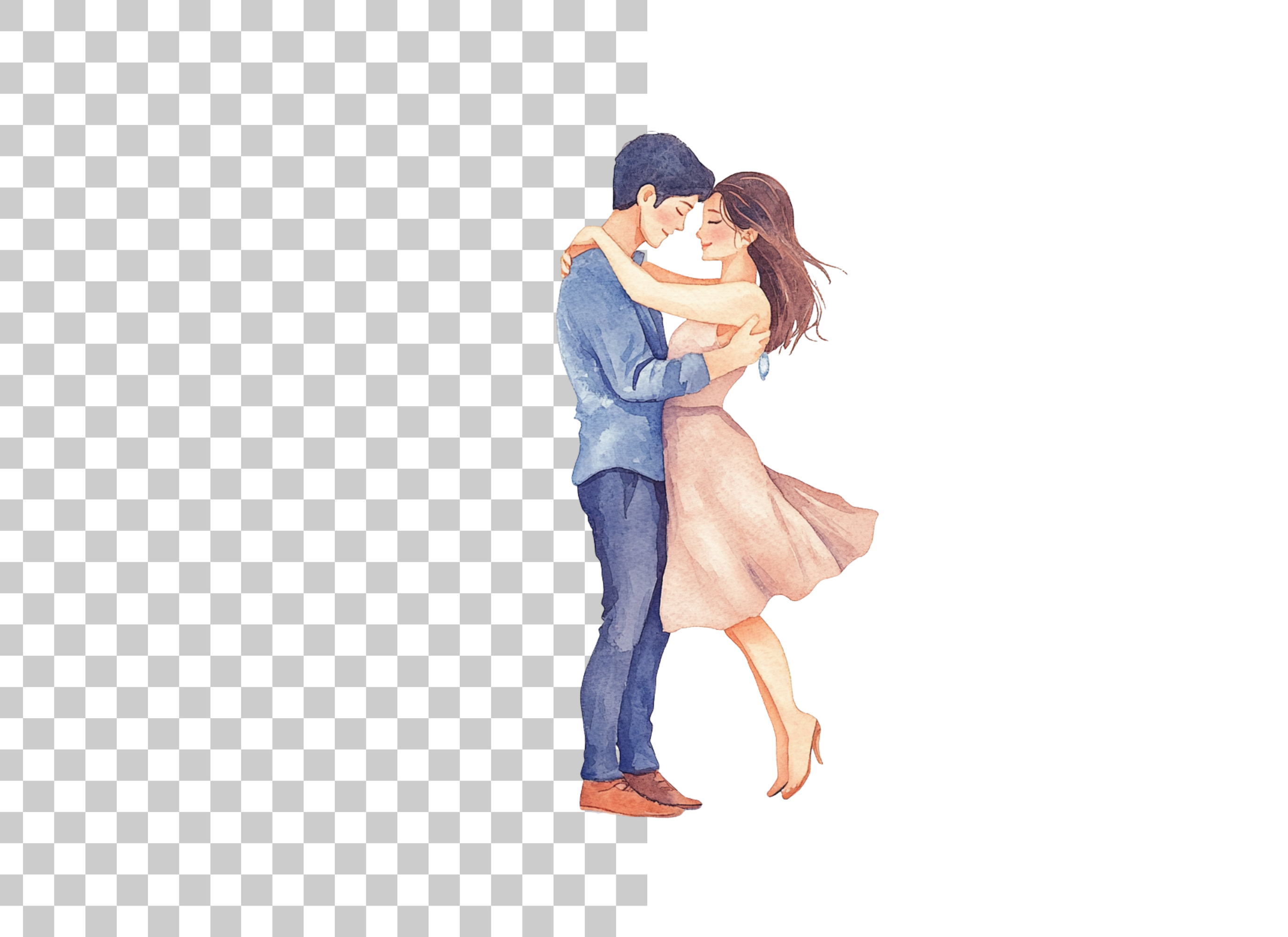 Romantic Couple Clipart Bundle
