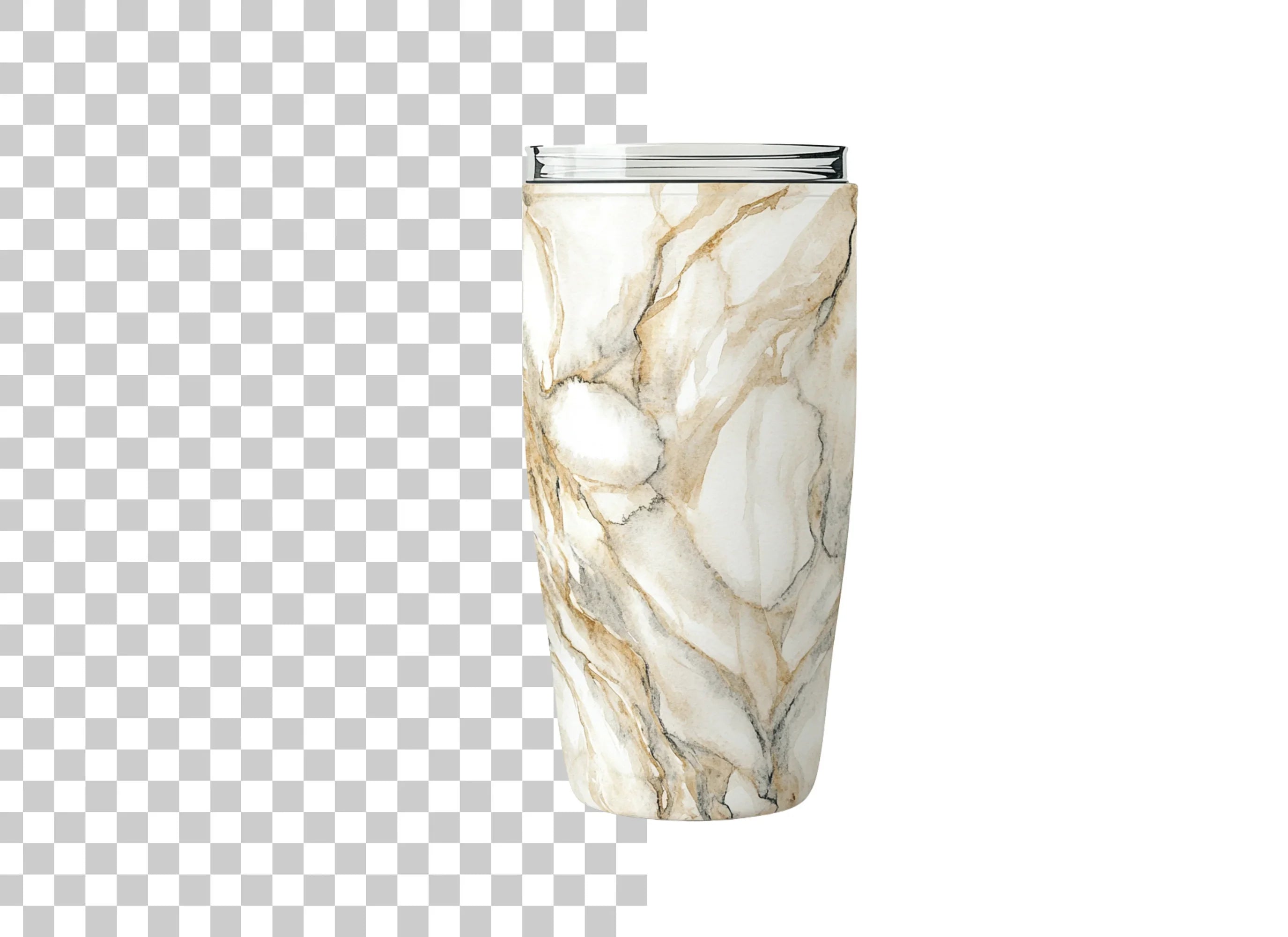 Marble Tumbler Designs Clipart Bundle