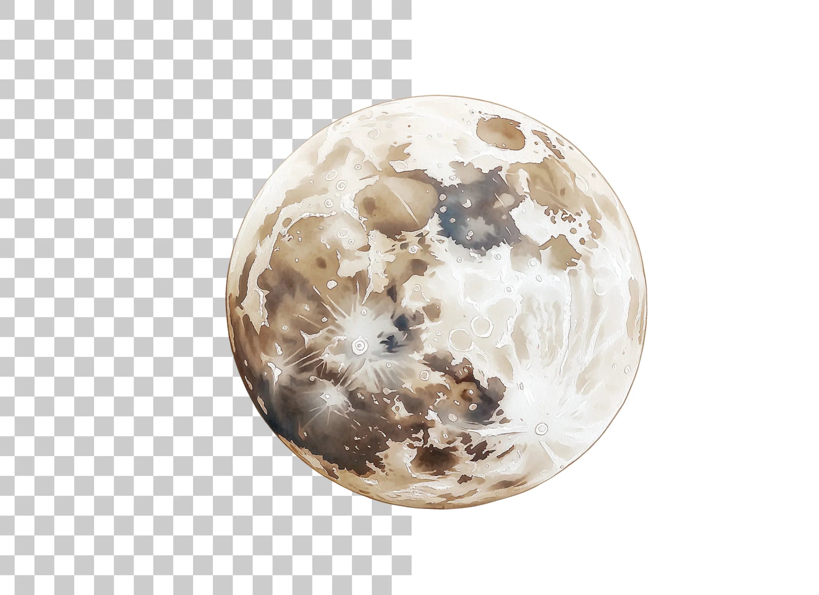 Moon Phases Clipart Bundle