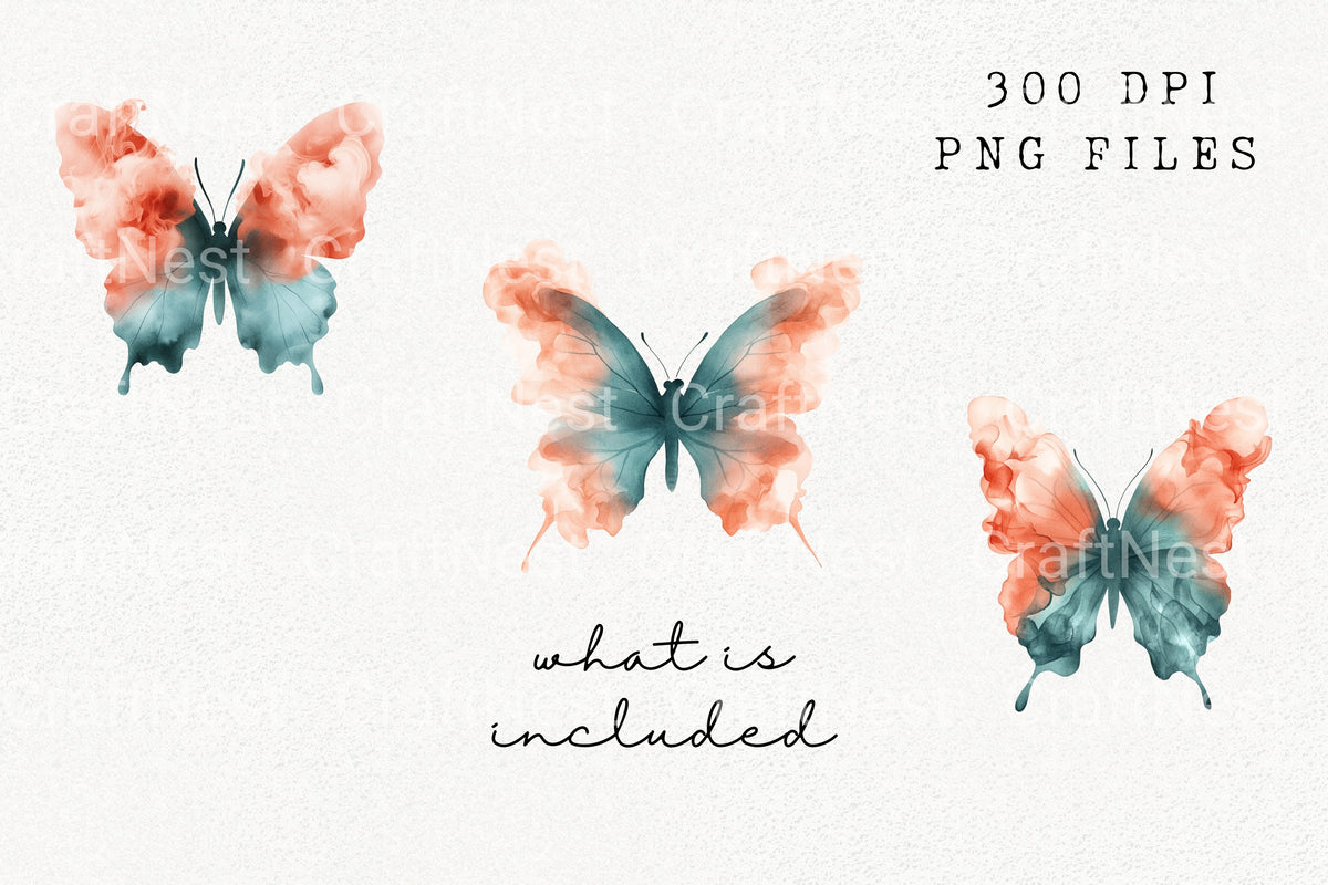 Butterfly Clipart Bundle