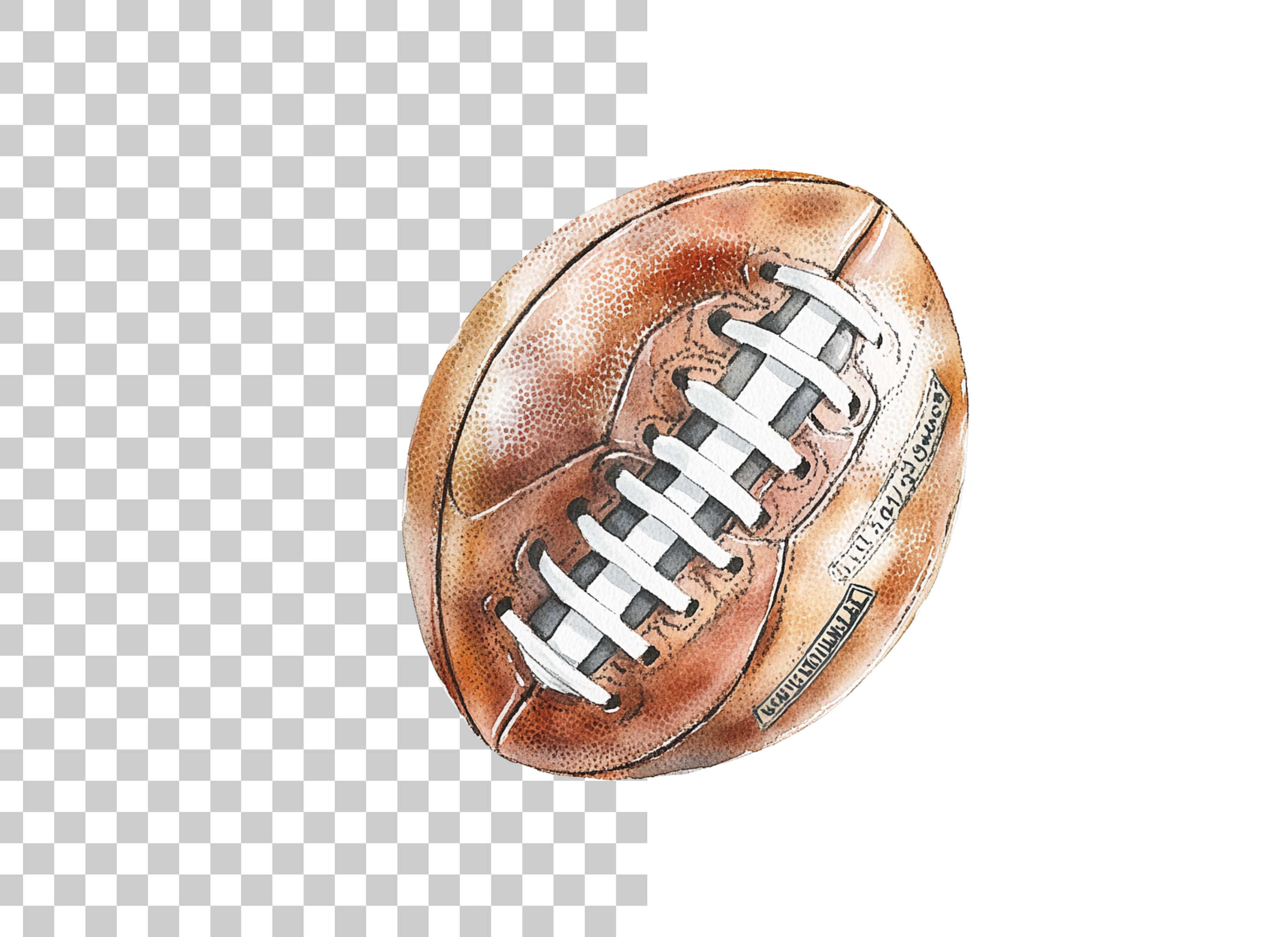 Vintage Football Sports Clipart Bundle