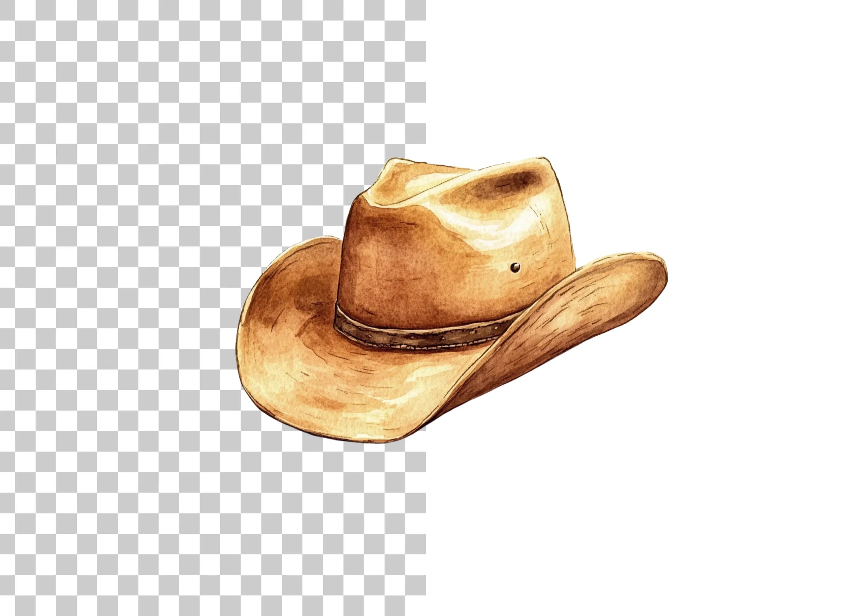 Cowboy Hat Clipart Bundle