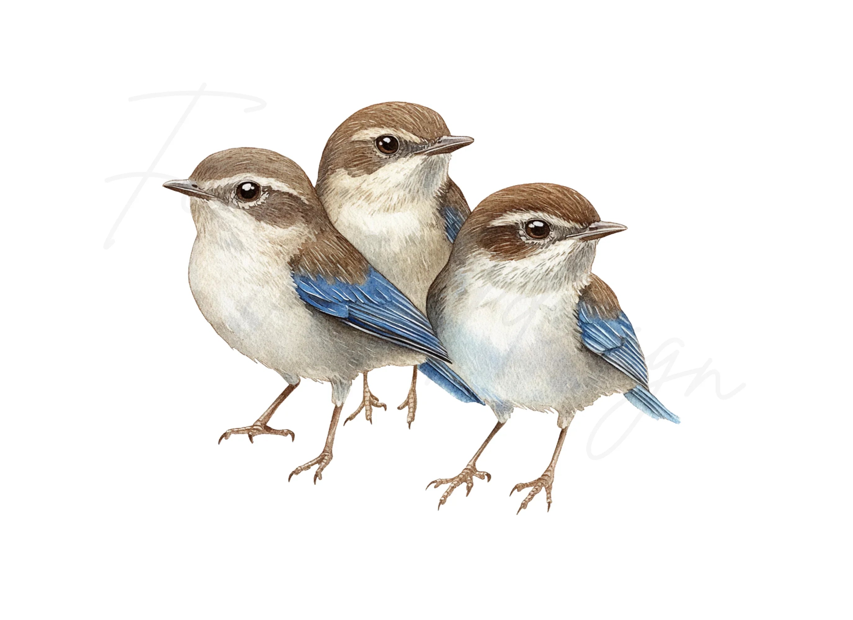 Cute Birds Clipart Bundle