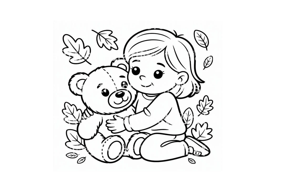 Autumn Kids Activities Coloring Books