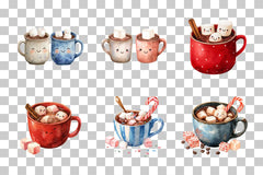 Cute Christmas Cup Clipart Bundle - CraftNest - Digital Crafting and Art