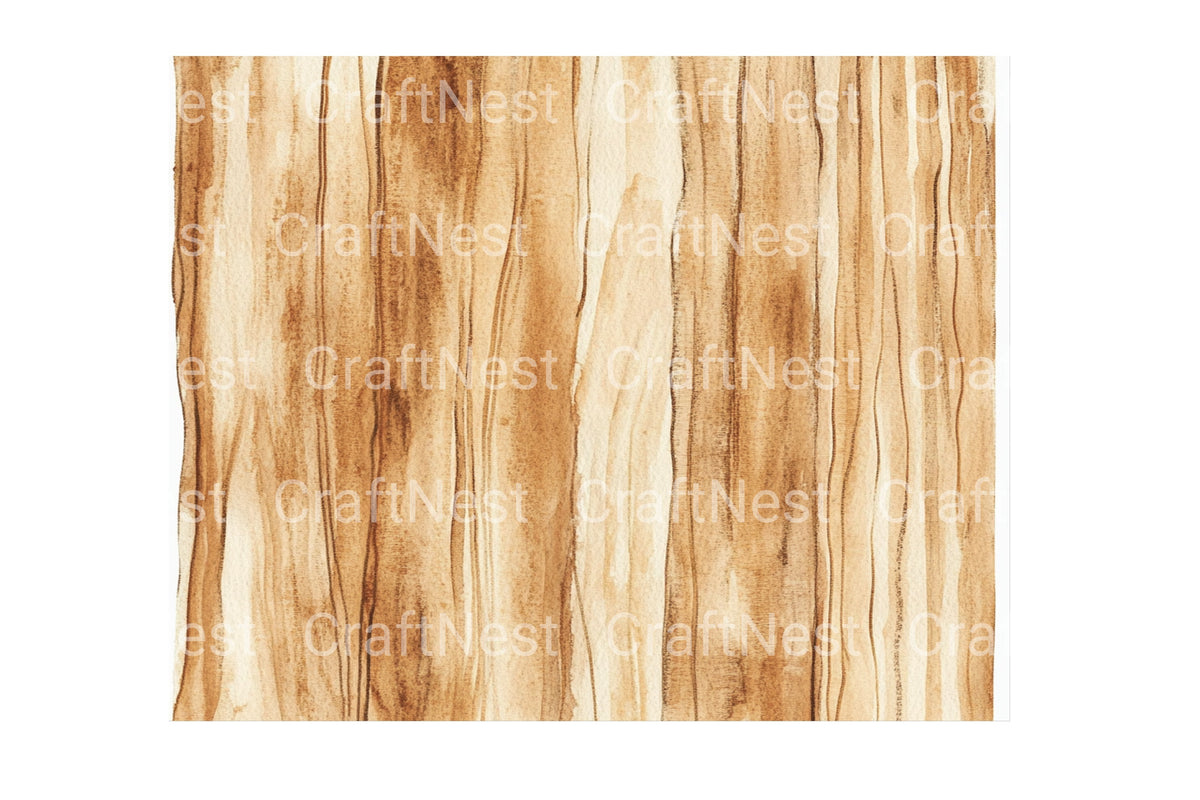 Natural Wood Bark Texture Clipart Bundle