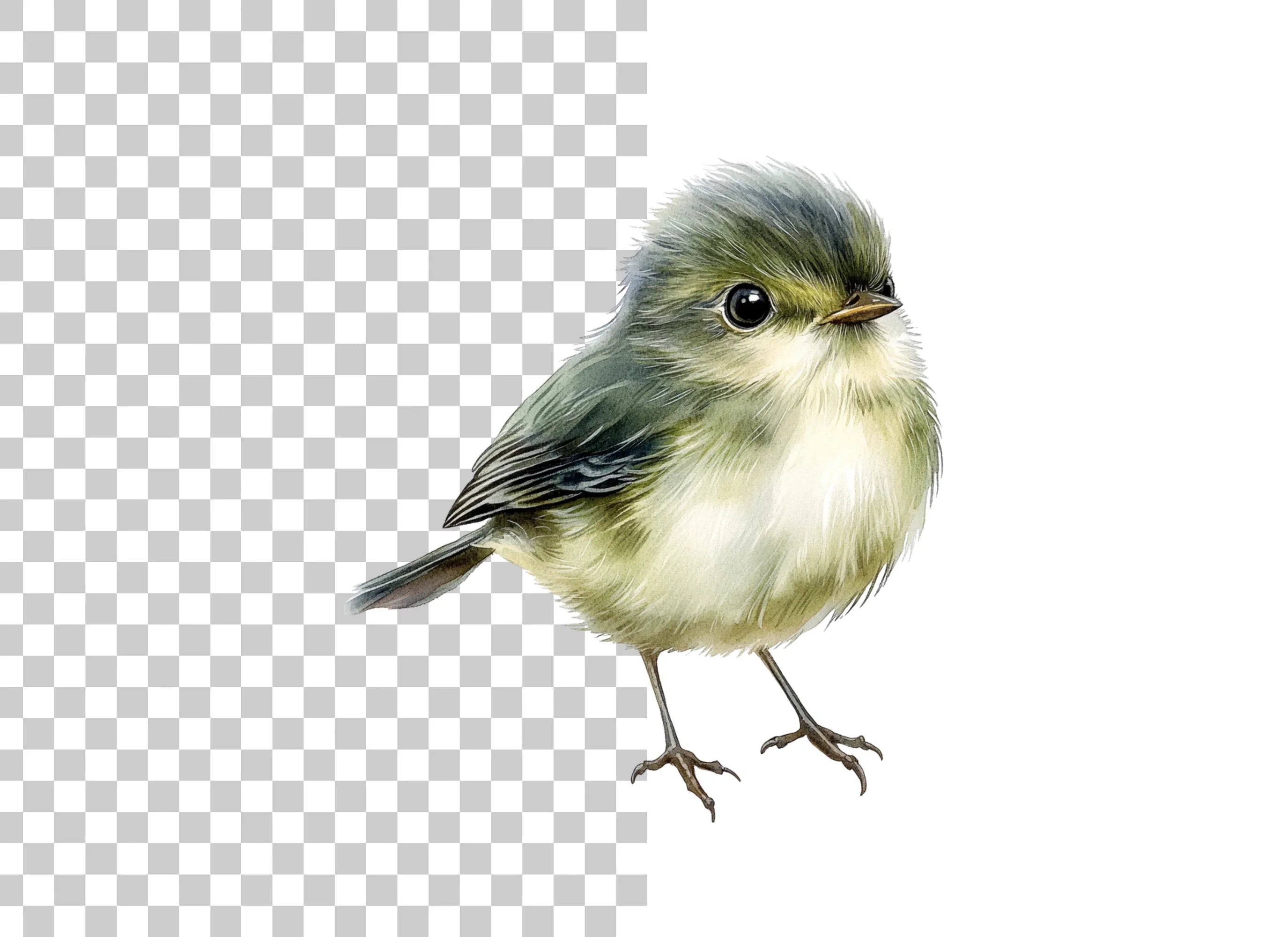 Cute Baby Birds Clipart Bundle