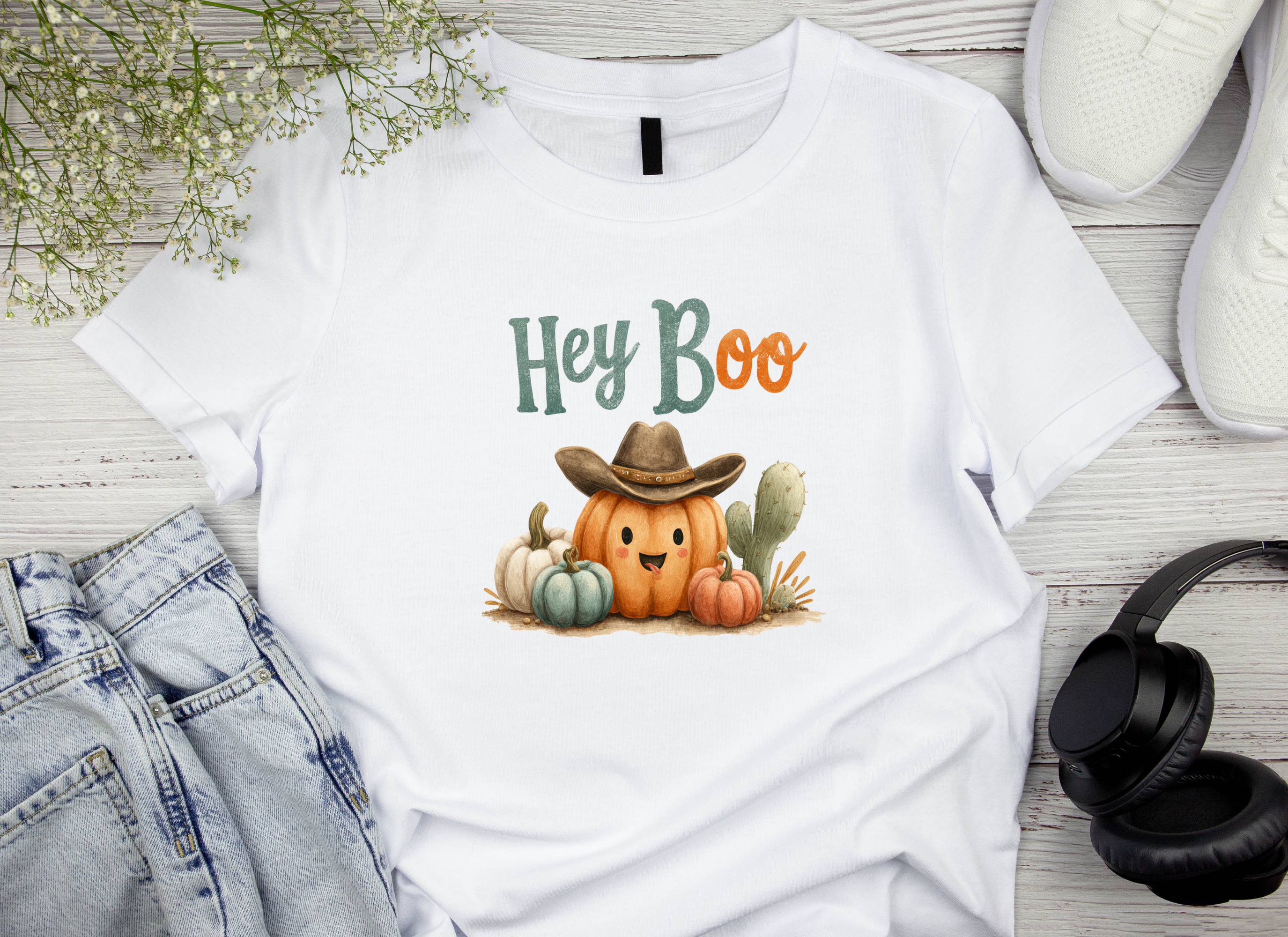 Hey Boo Clipart Bundle