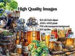 Homebrewing Clipart - CraftNest - Digital Crafting and Art