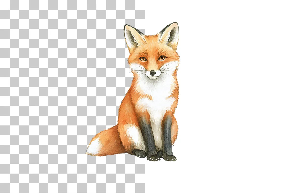 Cute Forest Fox Clipart Bundle - CraftNest - Digital Crafting and Art
