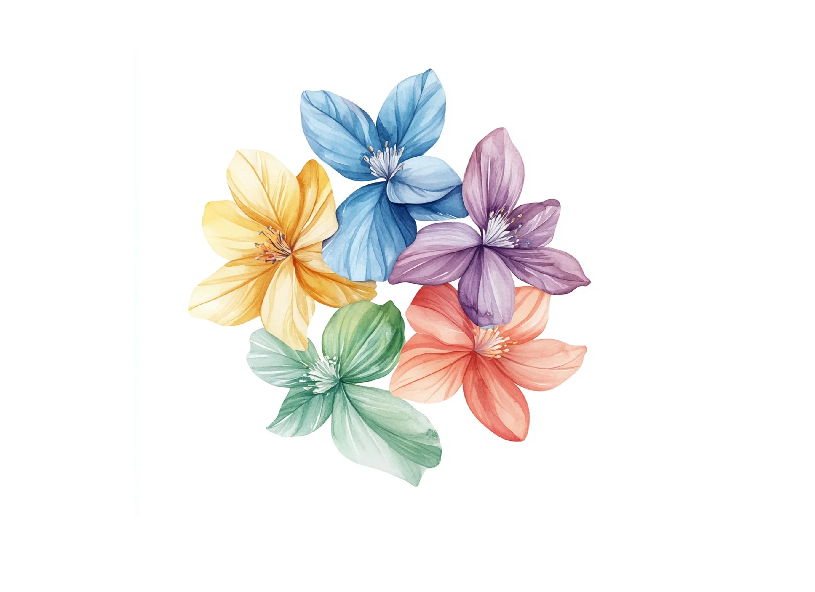 Floral Clipart Bundle