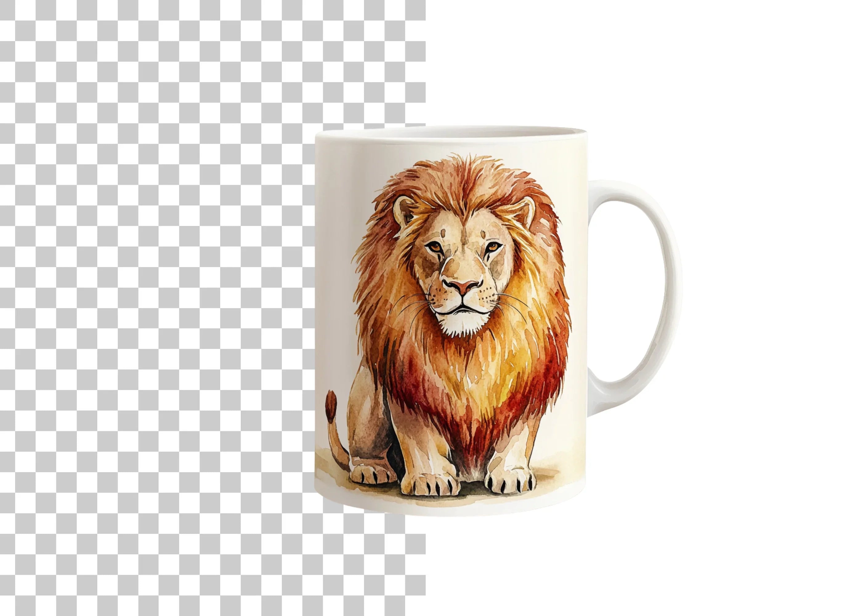 Majestic Lion Clipart Bundle