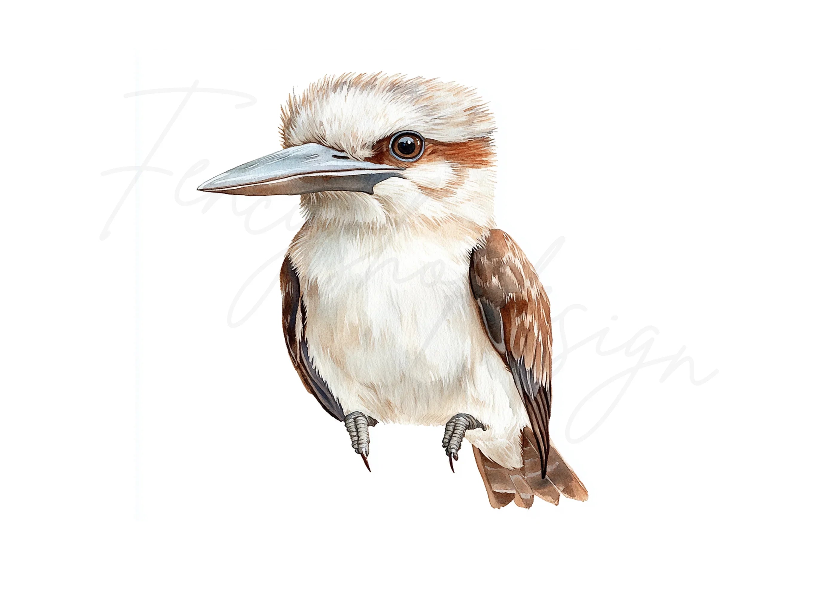 Cute Kookaburra Clipart Bundle