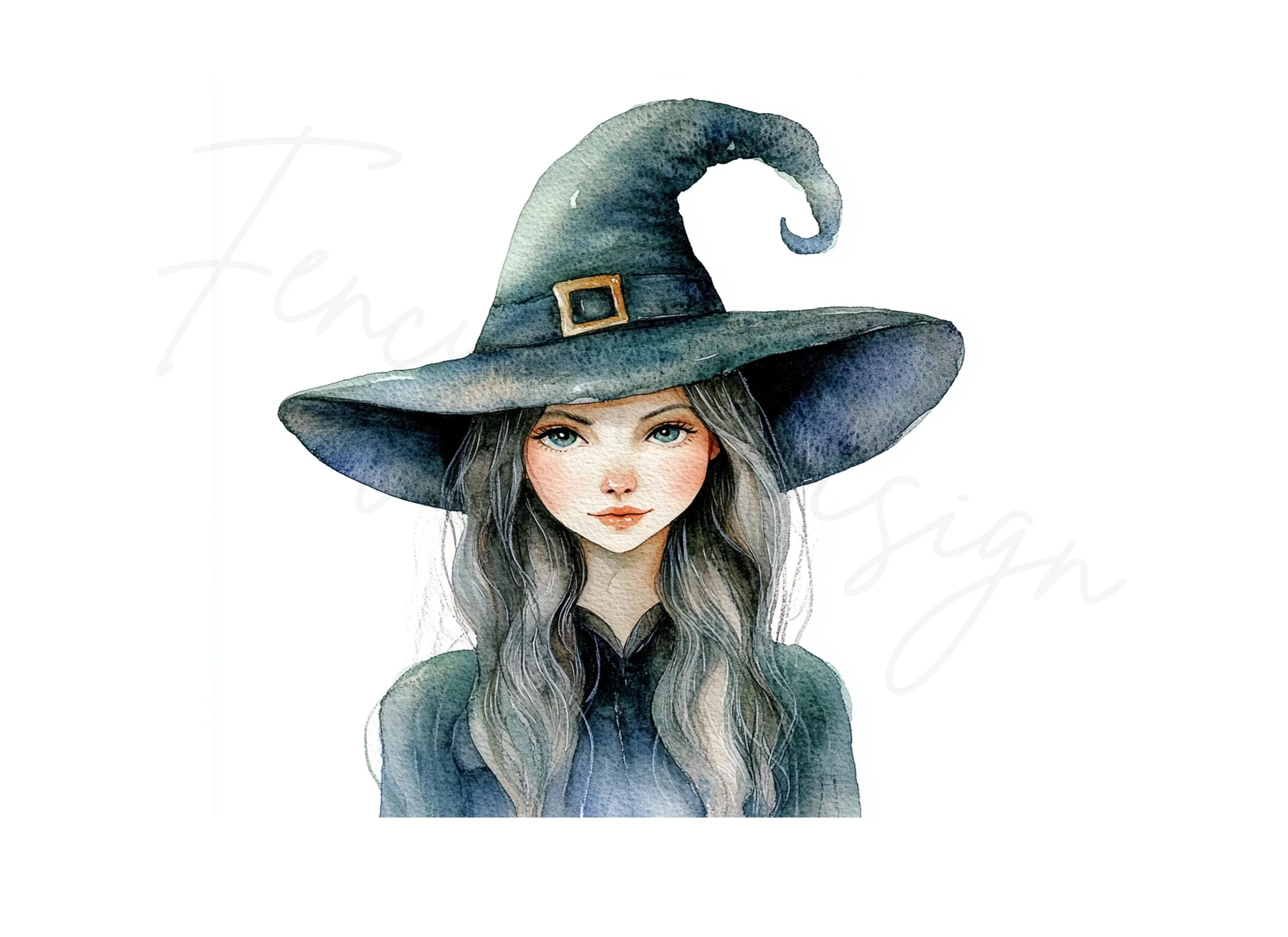 Mystical Witch Clipart Bundle