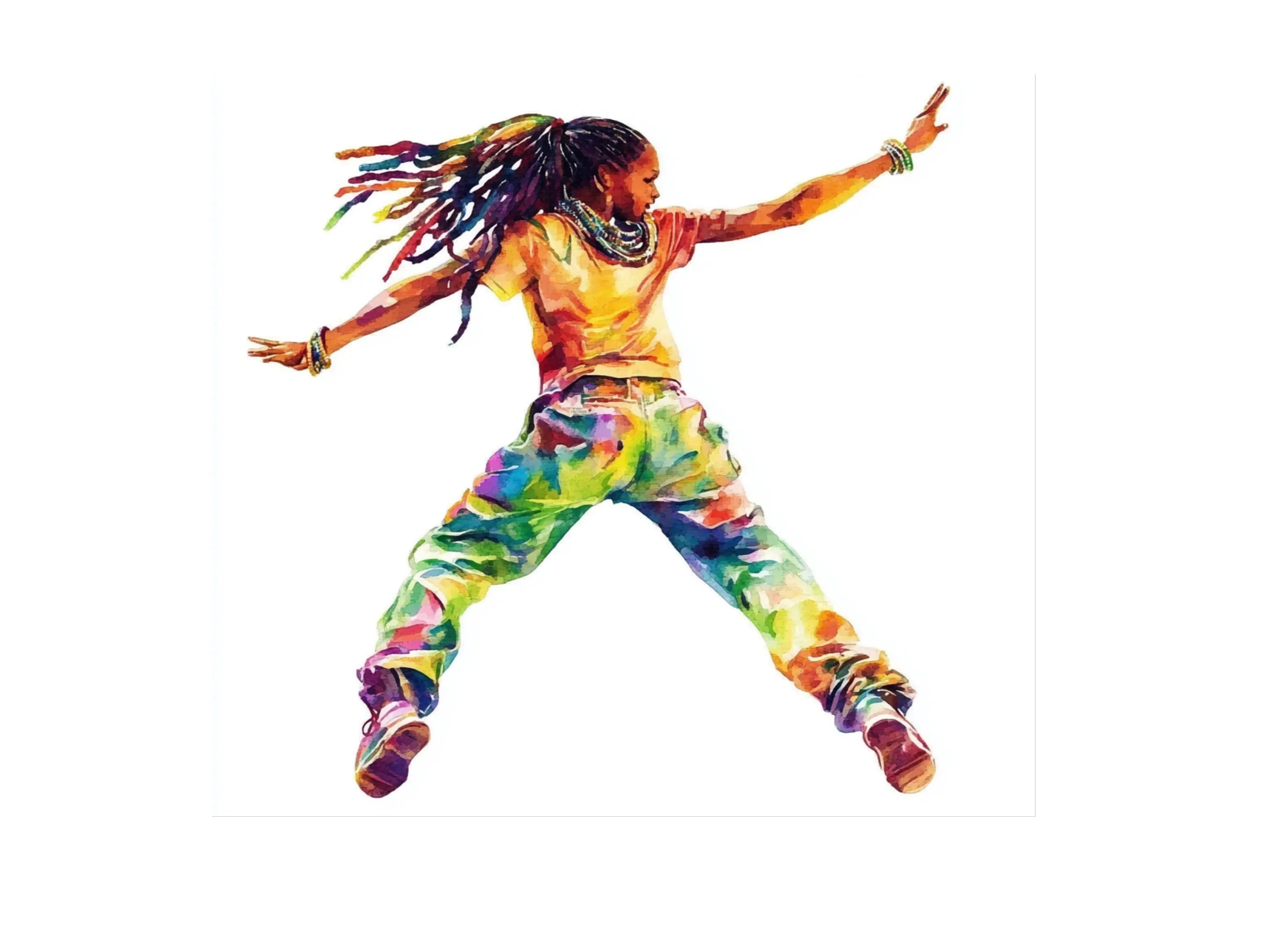 Vibrant Dancers Clipart Bundle