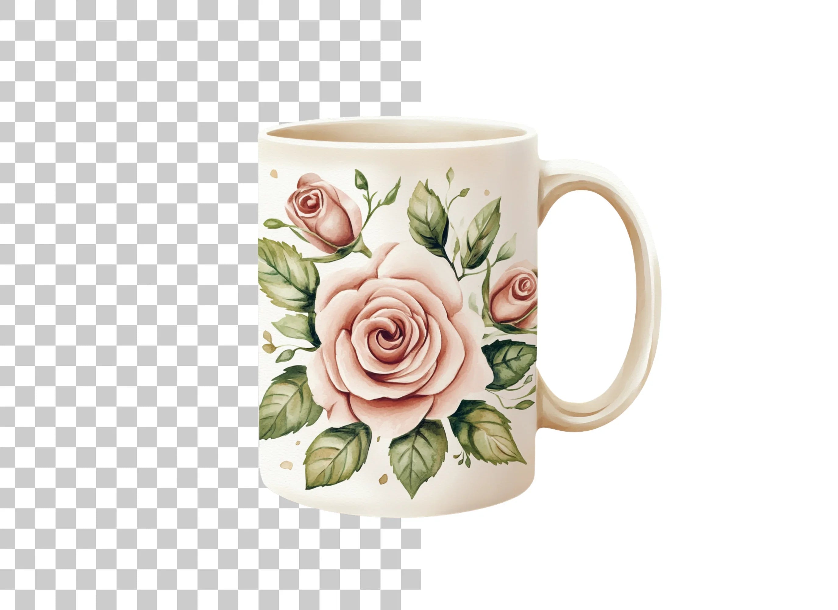 Elegant Rose Clipart Bundle
