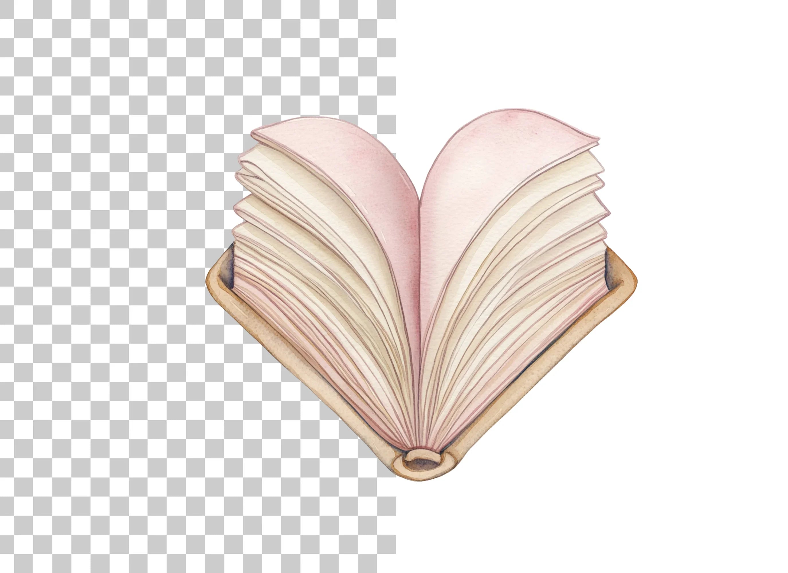 Open Book Clipart Bundle