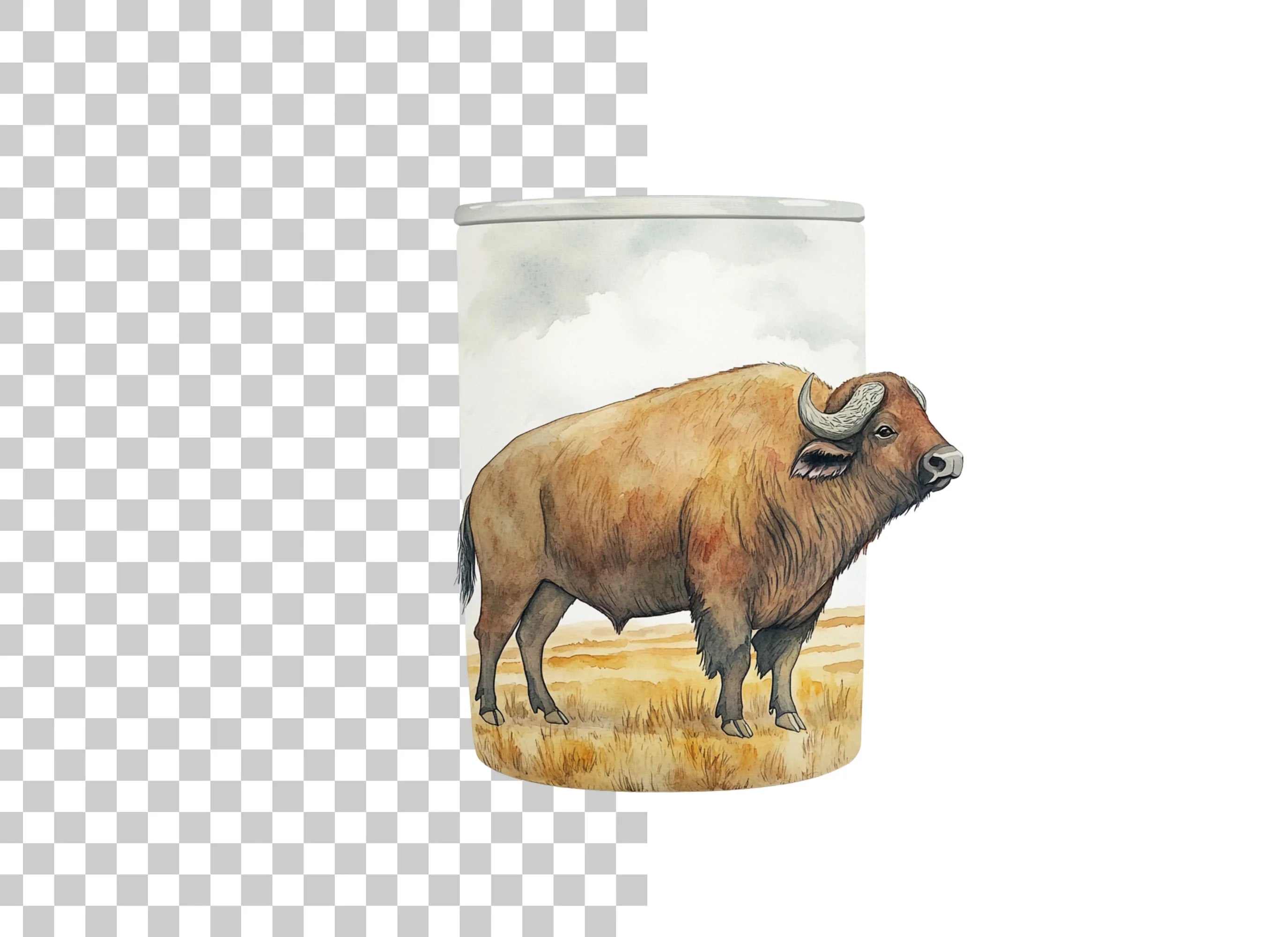 Buffalo Tumbler Clipart Bundle
