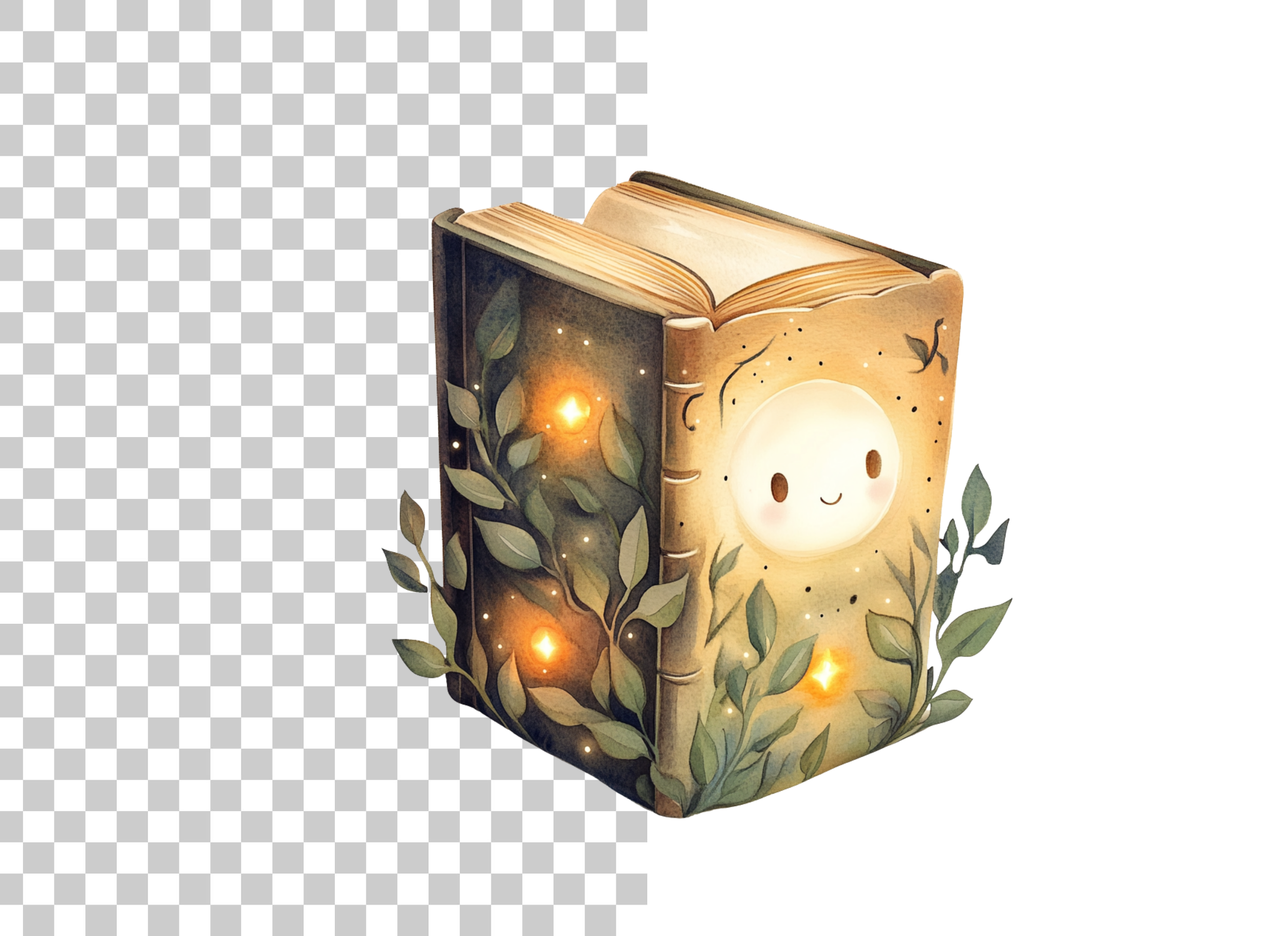 Enchanted Forest Storybook Clipart Bundle