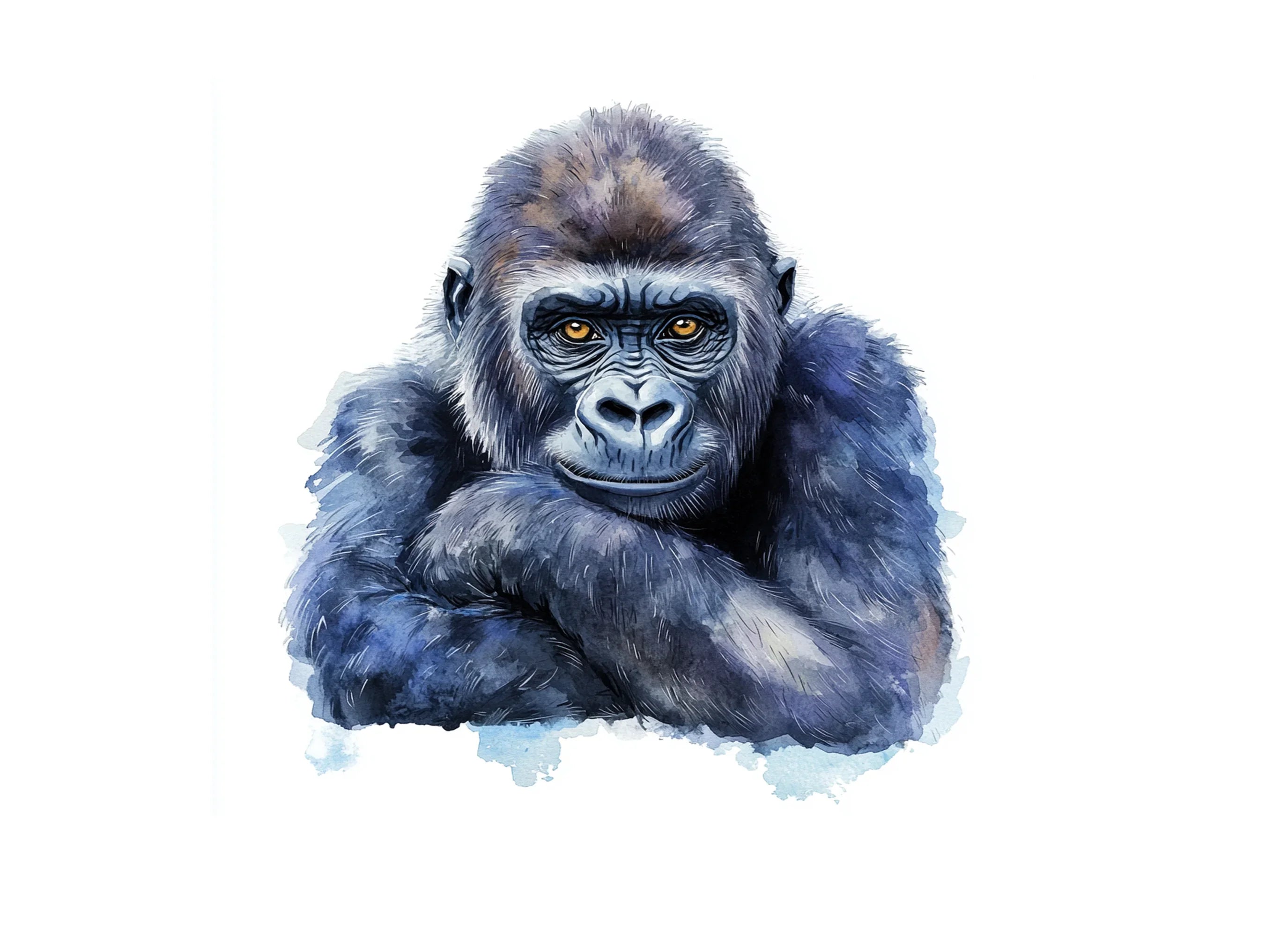 Gorilla Clipart Bundle