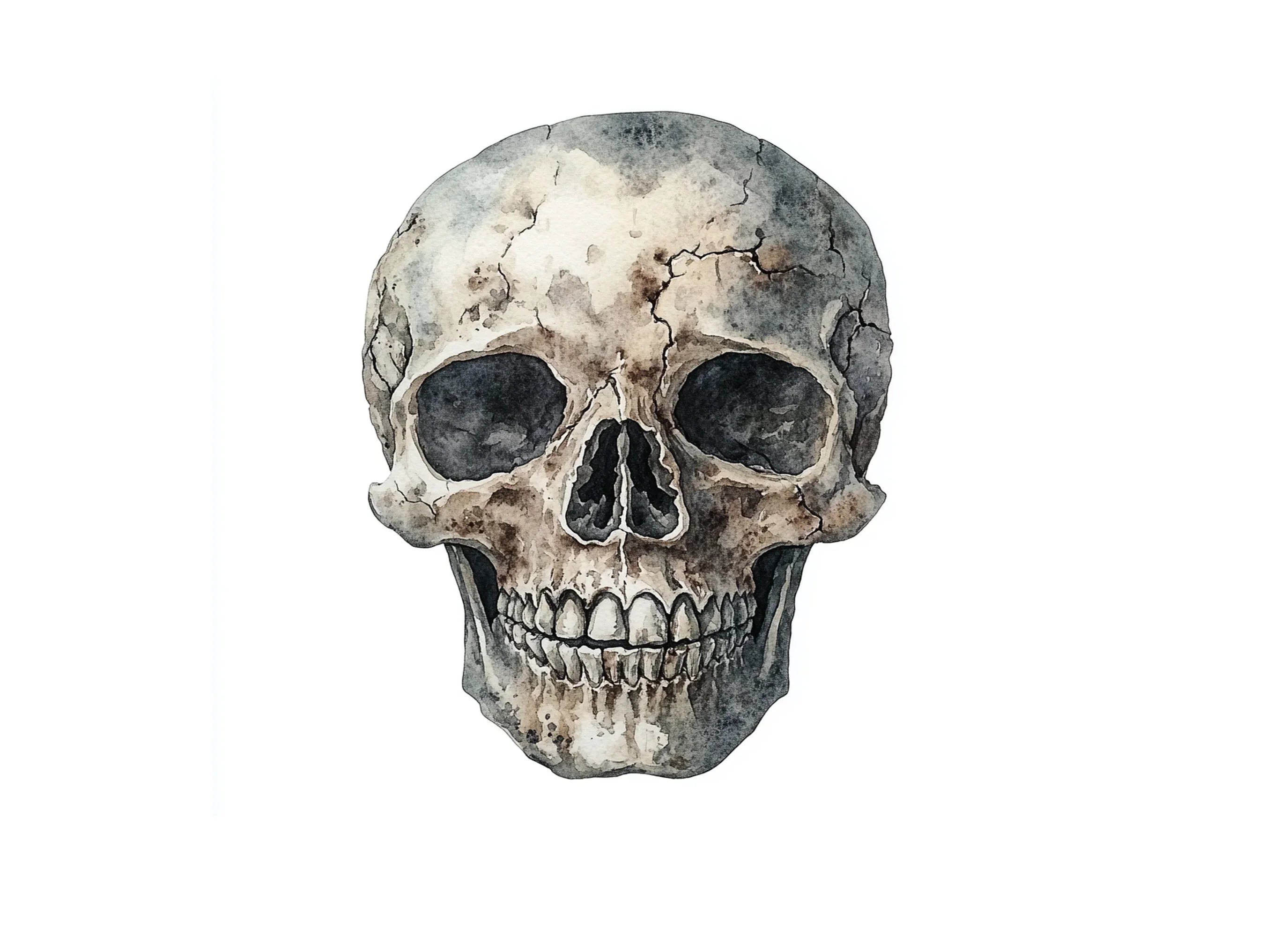 Skull Clipart Bundle