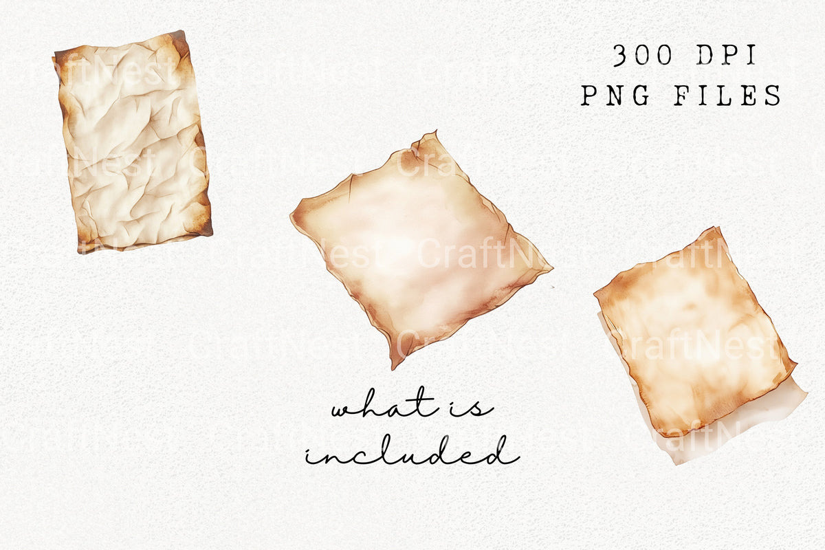 Aged Texture Designs Clipart Bundle