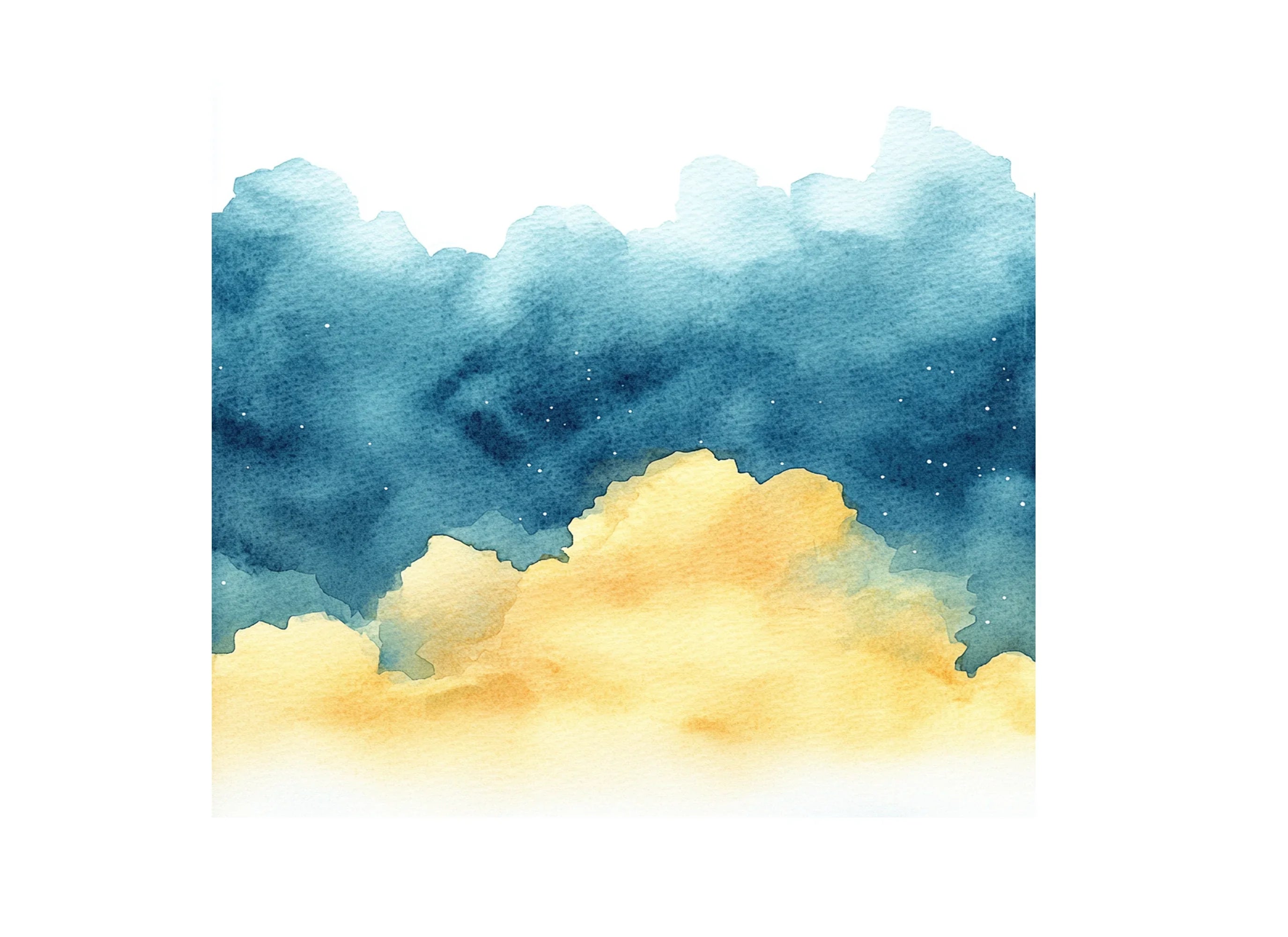 Cloud Sky Background Clipart Bundle