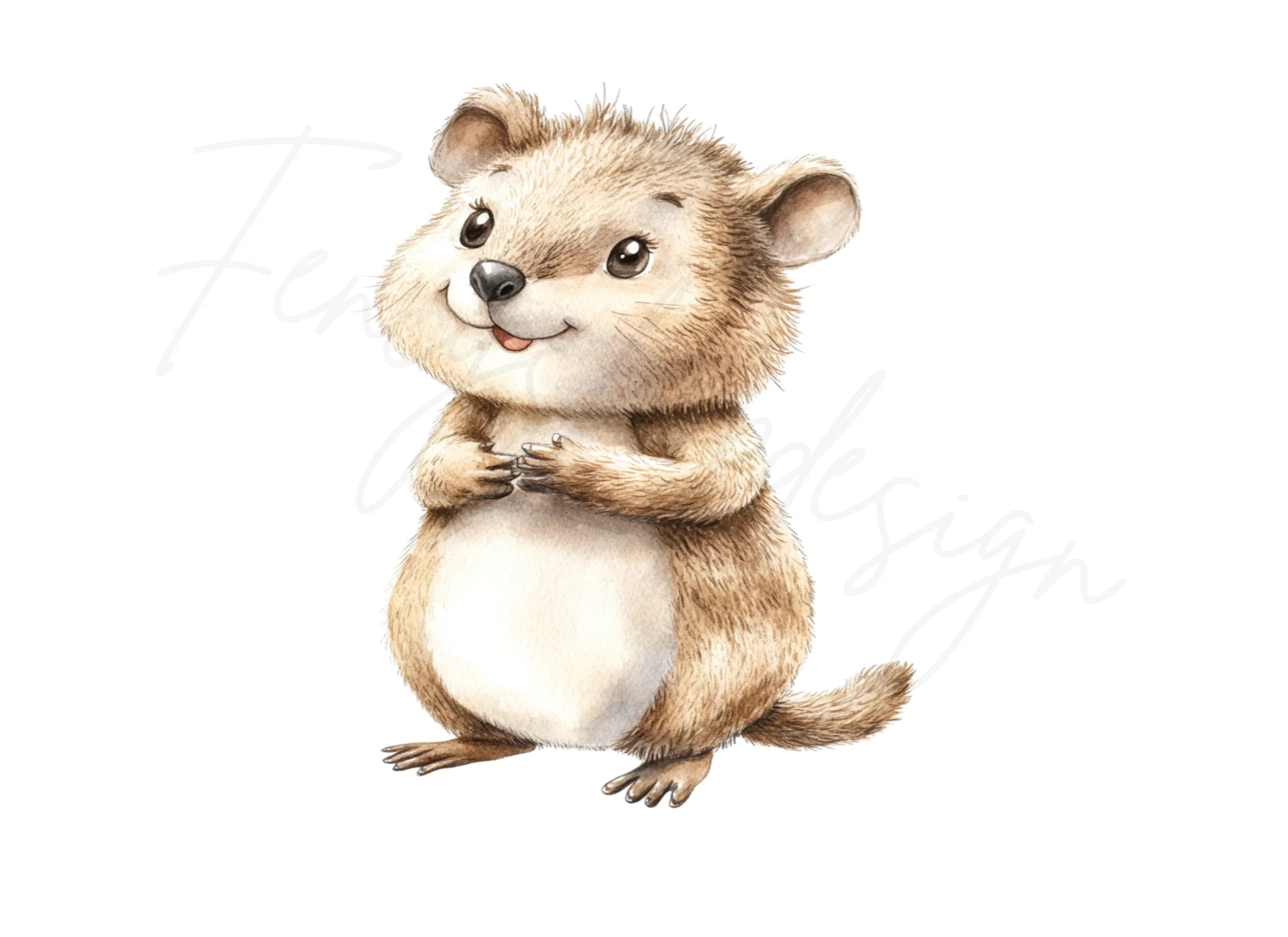 Cute Hamster and Mouse Clipart Bundle